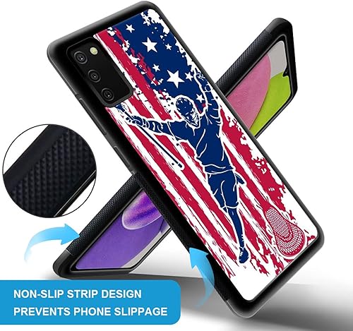 Miniatura 3 de Goodsprout Funda compatible con Samsung Galaxy S20 FE, diseño de bandera estadounidense de Lacrosse, diseño increíble a prueba de golpes,