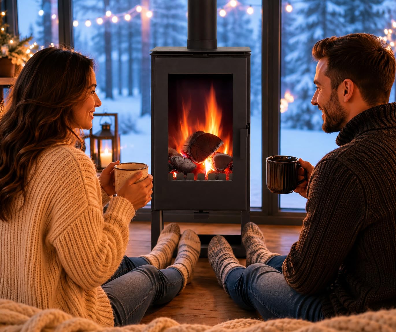 Piec kominkowy ALAZ K8M czarny 9 kW, piec grzewczy, piec na drewno, drewno kominkowe, kominek kominkowy, brykiet, drewno Fireplace Wood