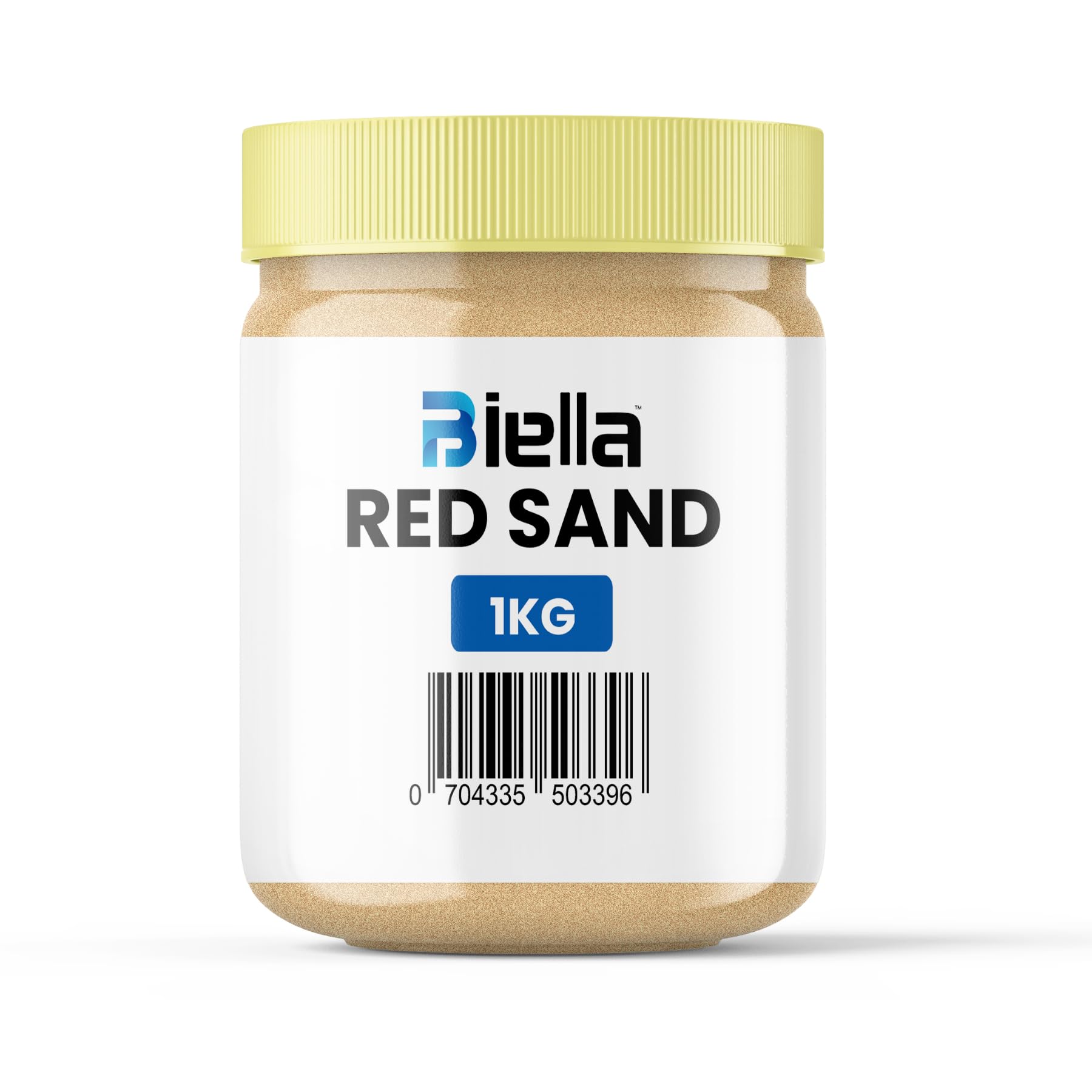 Biella 1kg Multi-Purpose Natural Sand - Ideal for Construction, Flooring, Plants, and DIY Projects (RED SAND)