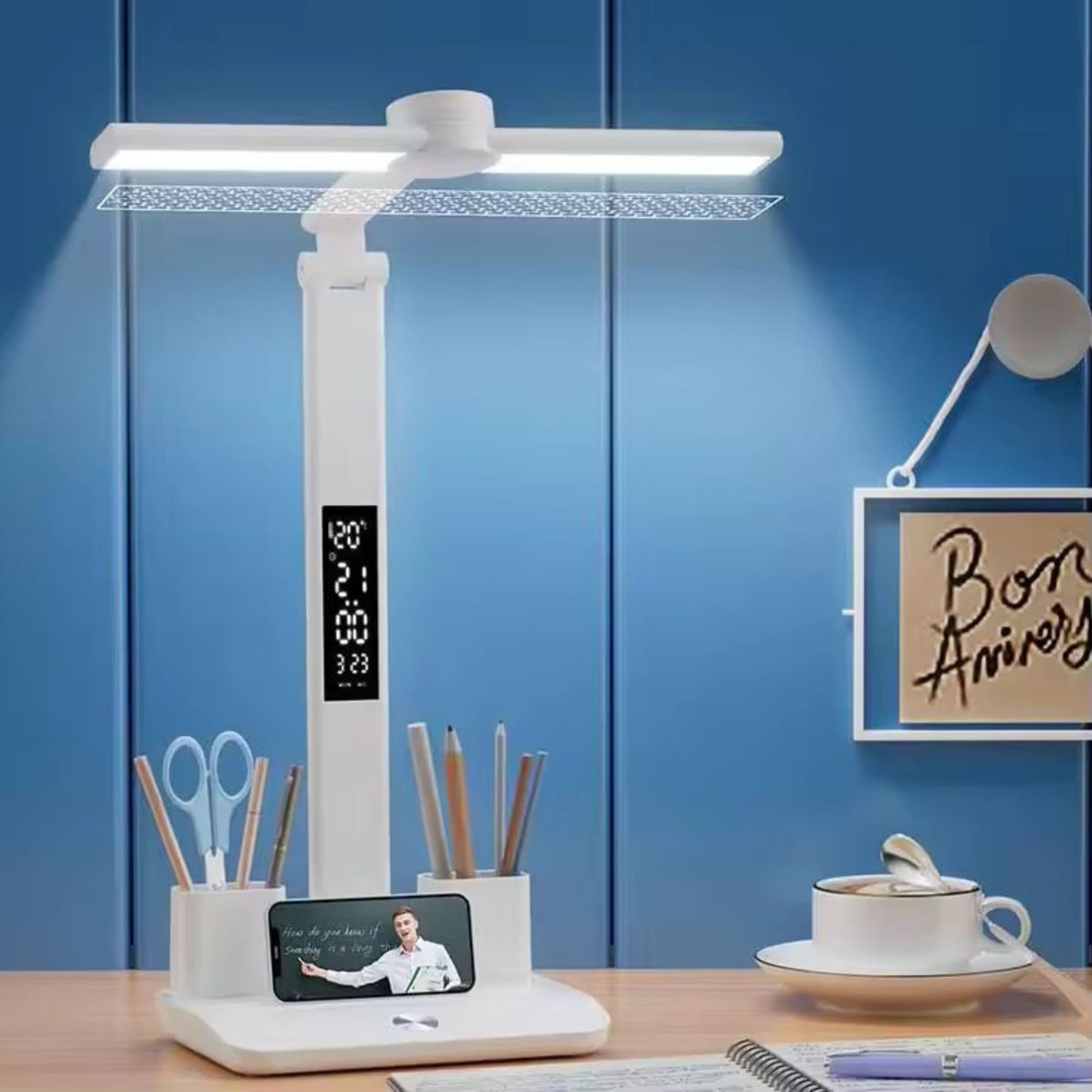 HUMAIZAR LED Desk Lamp - Digital Display -1