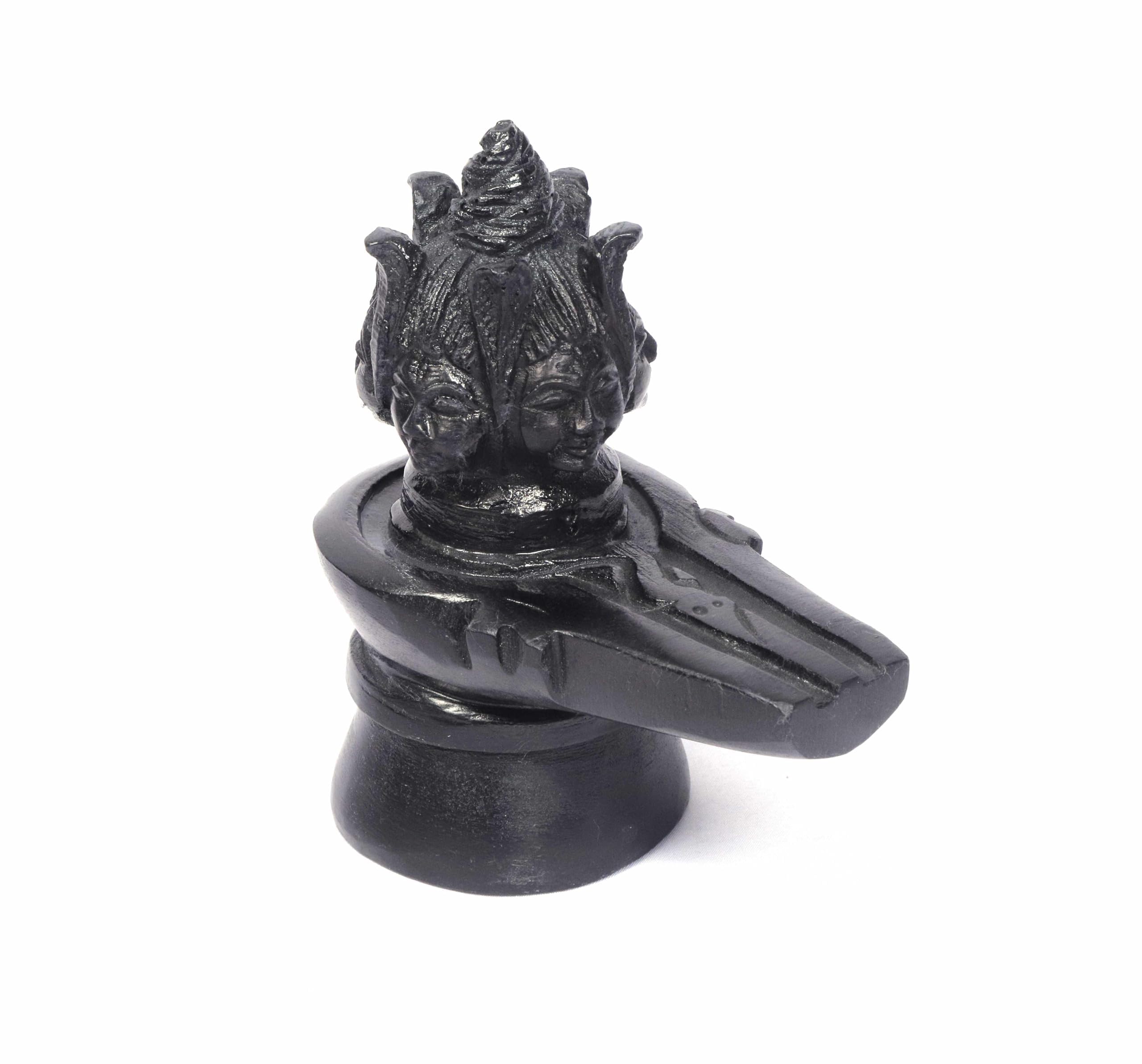 Black Marble Shivling - Home Temple Idol -1 Black Marble Shivling - Home Temple Idol -1
