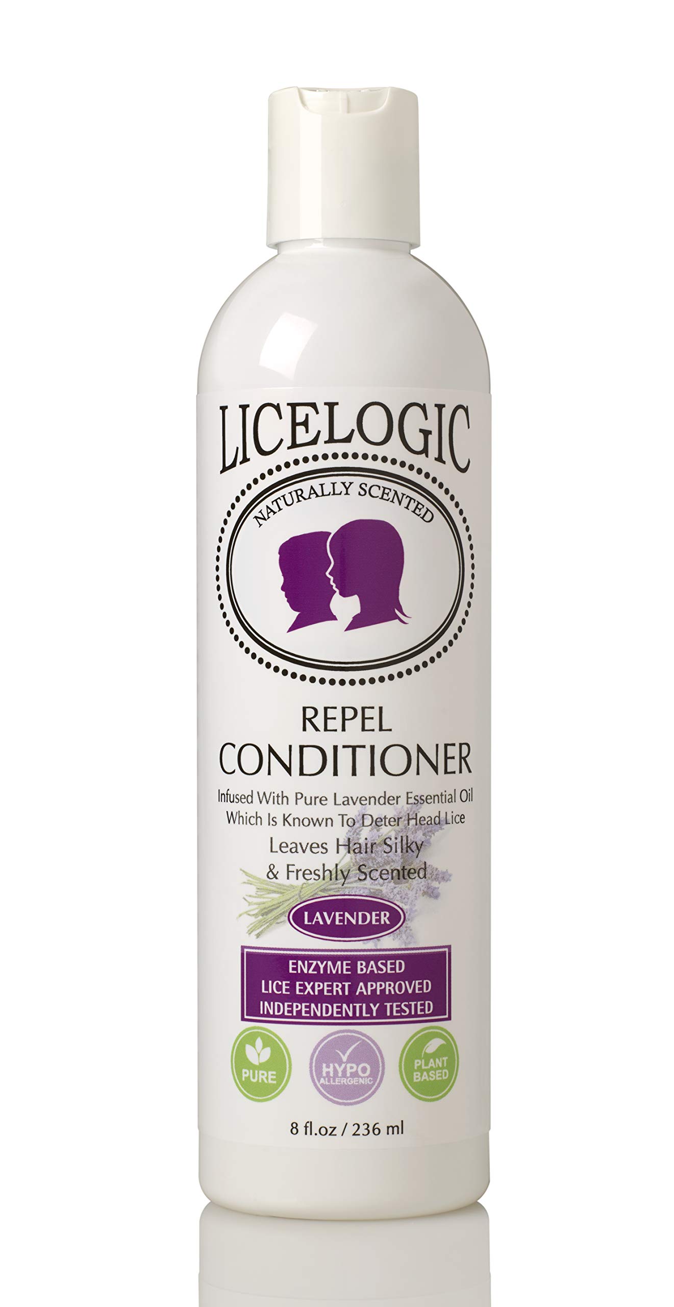 LiceLogic Natural Enzyme Based Lice Repel Conditioner 8 oz Lavender