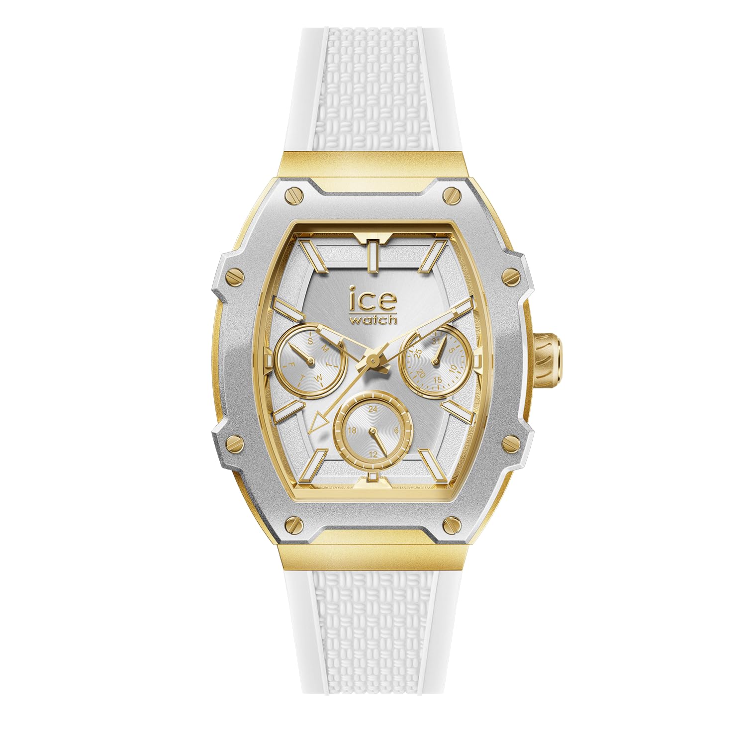 ICE-WATCH - Ice boliday Steel - Uhr mit Silikonarmband (Medium)