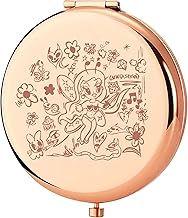 KEYCHIN Singer Musicl Album Inspired Pocket Mirror Latin Music Singer Fans Gifts Latin Musical Compact Makeup Mirror(Season-RG)