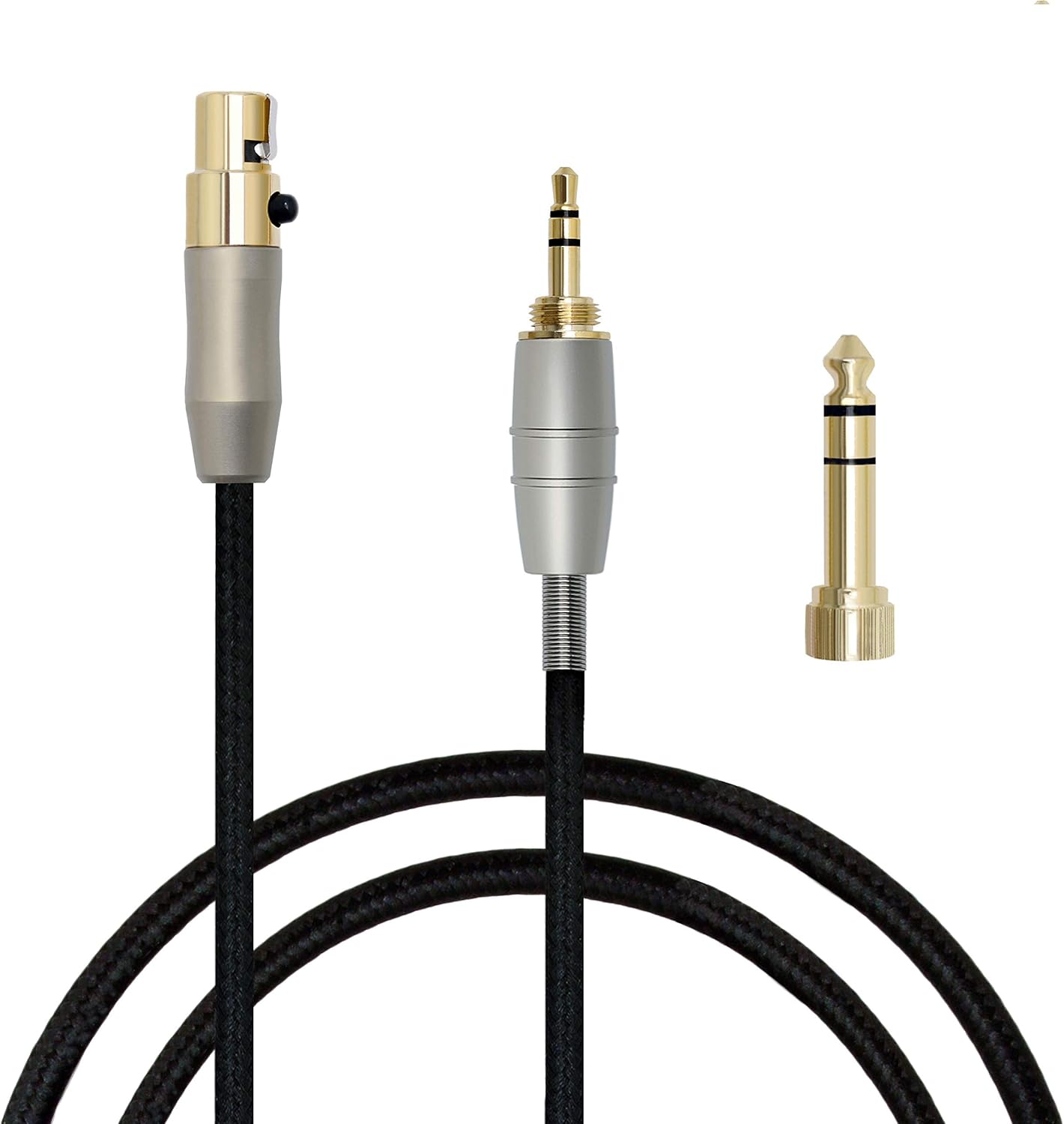 NewFantasia Vervangende audio-upgradekabel compatibel met AKG K240