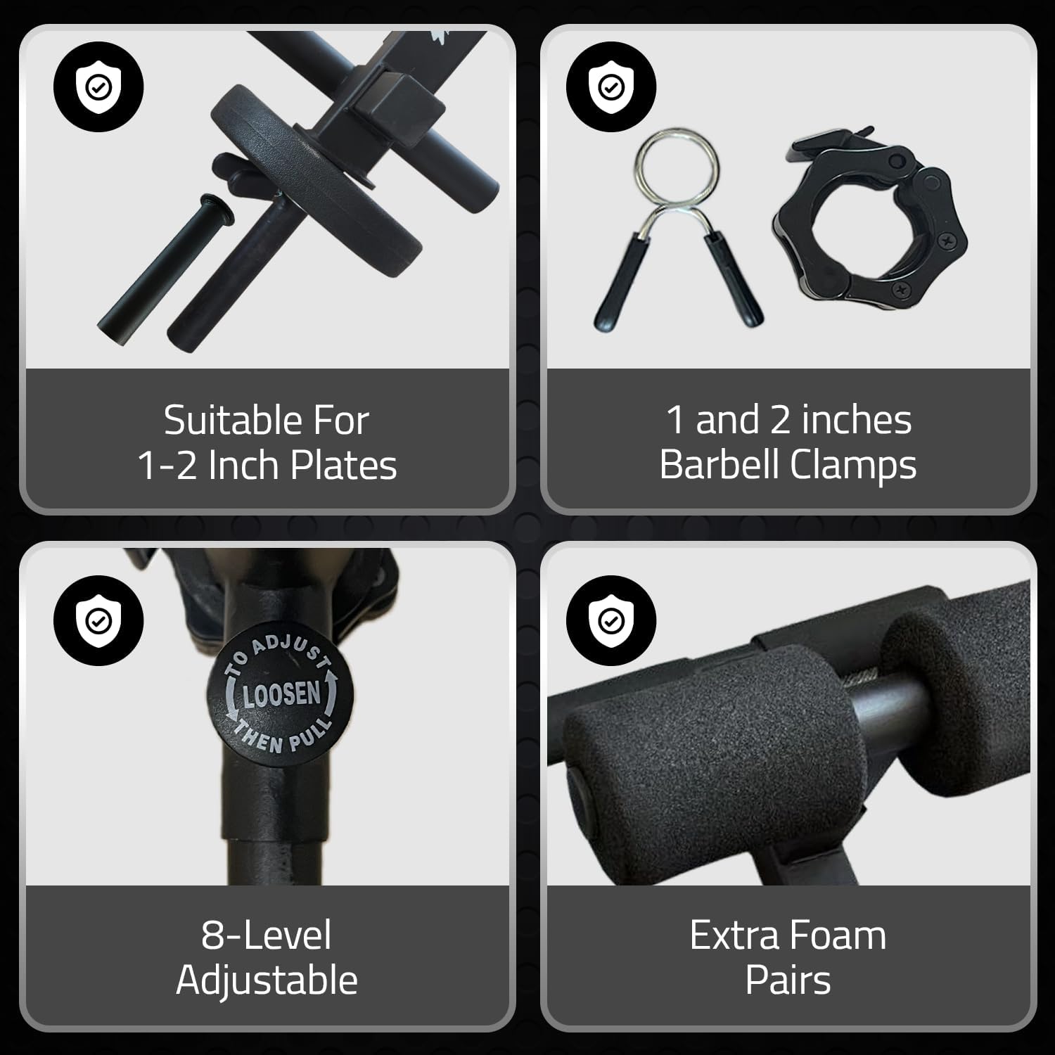 Tib Bar Adjustable Atg Pro Gear-Fits Both 2 And 1-Inch Plates, Premium Quality Tibialis Trainer, Calf Raise Bar, Tibialis Bar, Ben Atg Equipment, Atg Tib Bar, Tibialis Raise, Calf Trainer