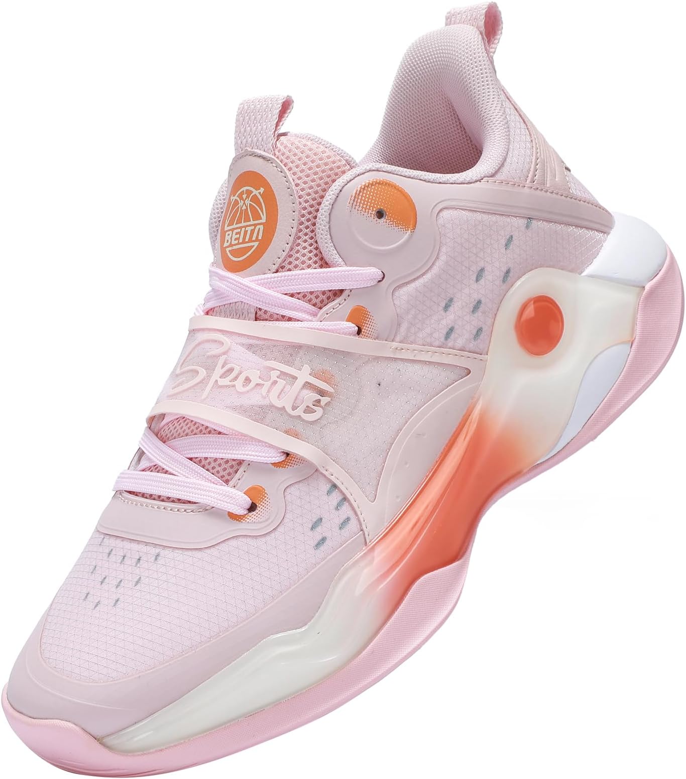 pink bball shoes