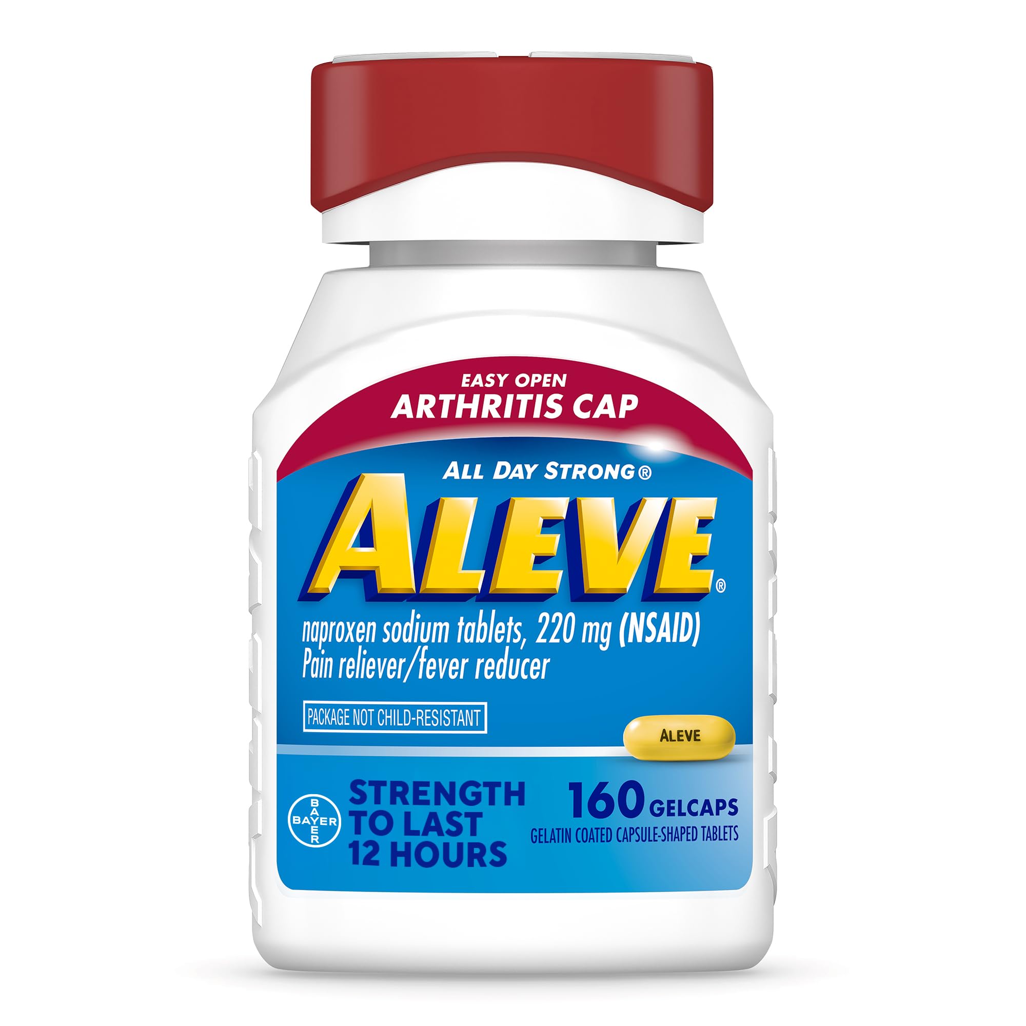Aleve Gelcaps Arthritis Pain Relief 160 Count