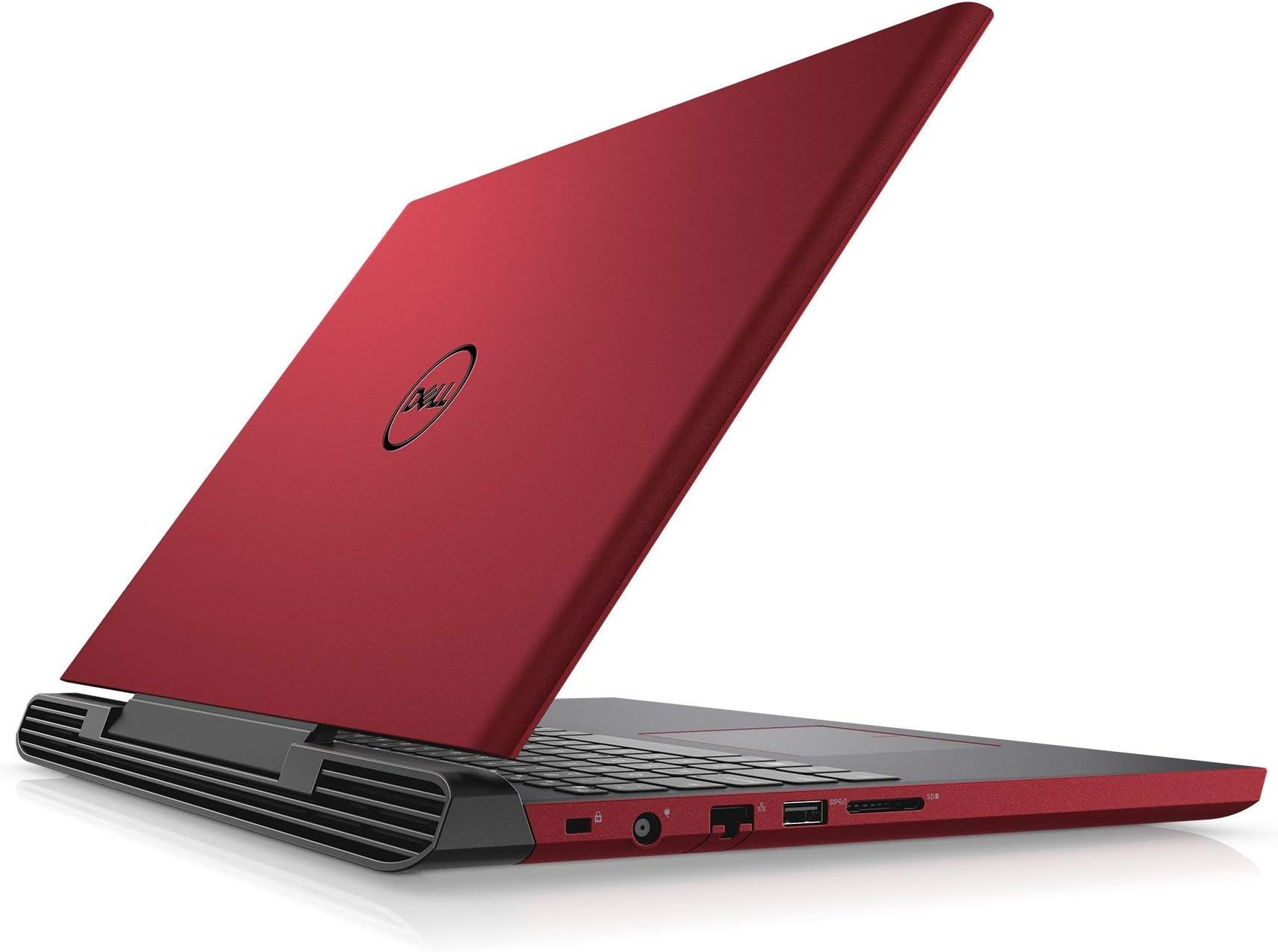 Dell G5 Gaming Notebook Computer 15.6โณ, Intel Core i7-8750H, Nvidia Geforce GTX 1050Ti 4GB, 8GB RAM, 1TB + 128GB SSD Storage, G5587-7037RED-PUS (Renewed)
