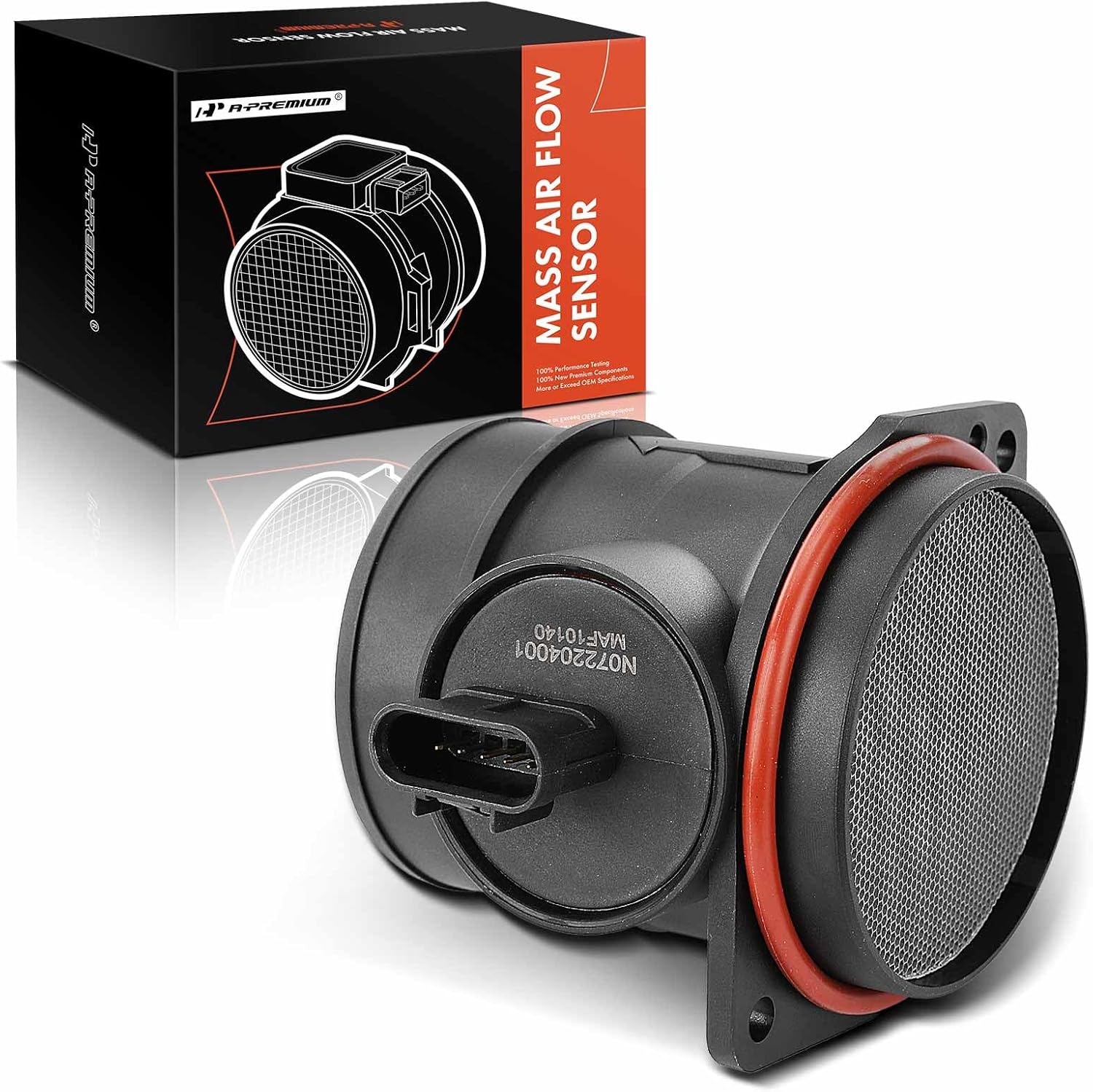 A-Premium Mass Air Flow Sensor Meter [5-Pins] Compatible with Hyundai Azera Entourage Genesis Santa Fe Sonata Veracruz & Kia Amanti Borrego Magentis, Replace# 281103C100, 281643C100