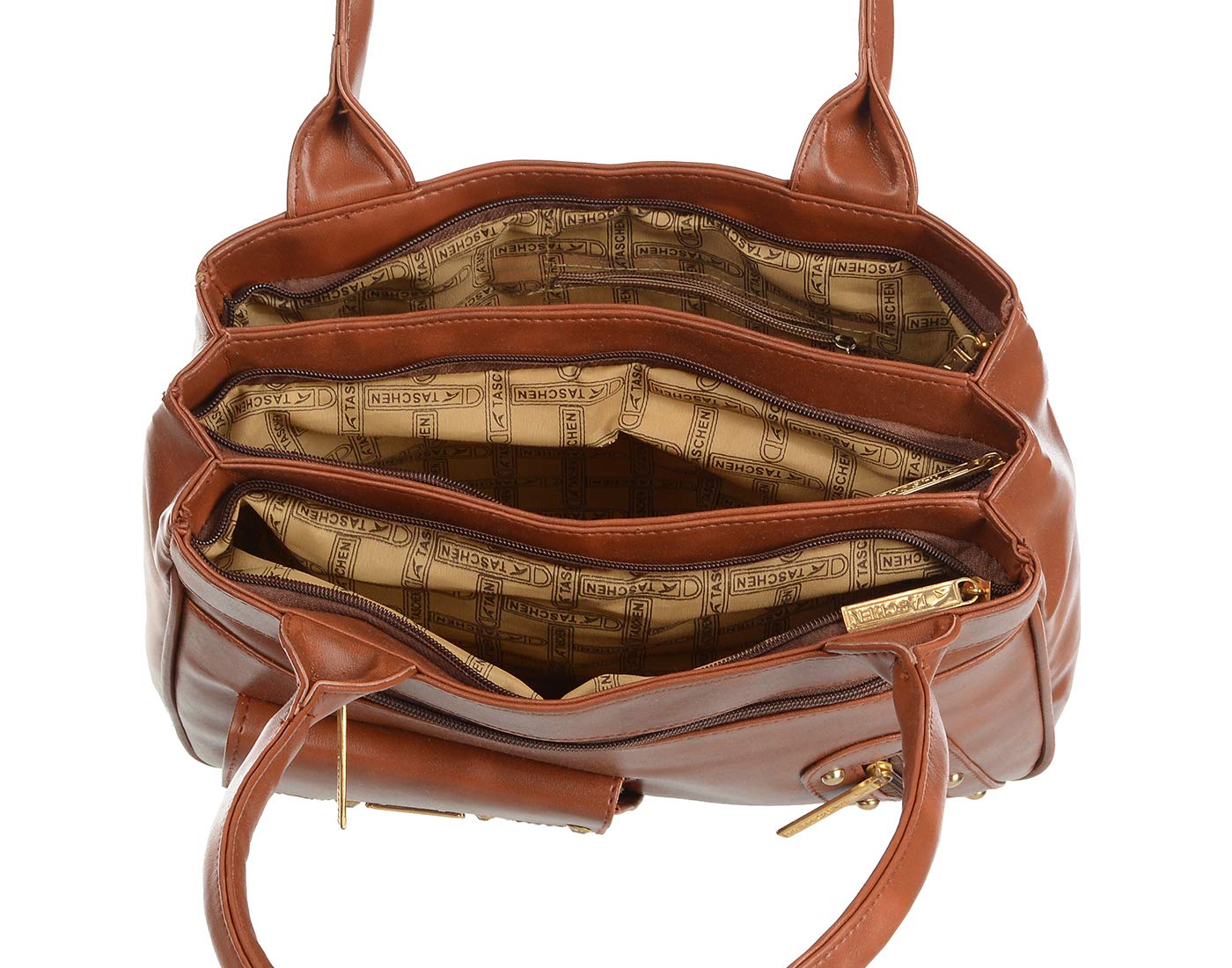 TASCHEN Handbag/Shoulder Bag For Women N Girls, Brown 4