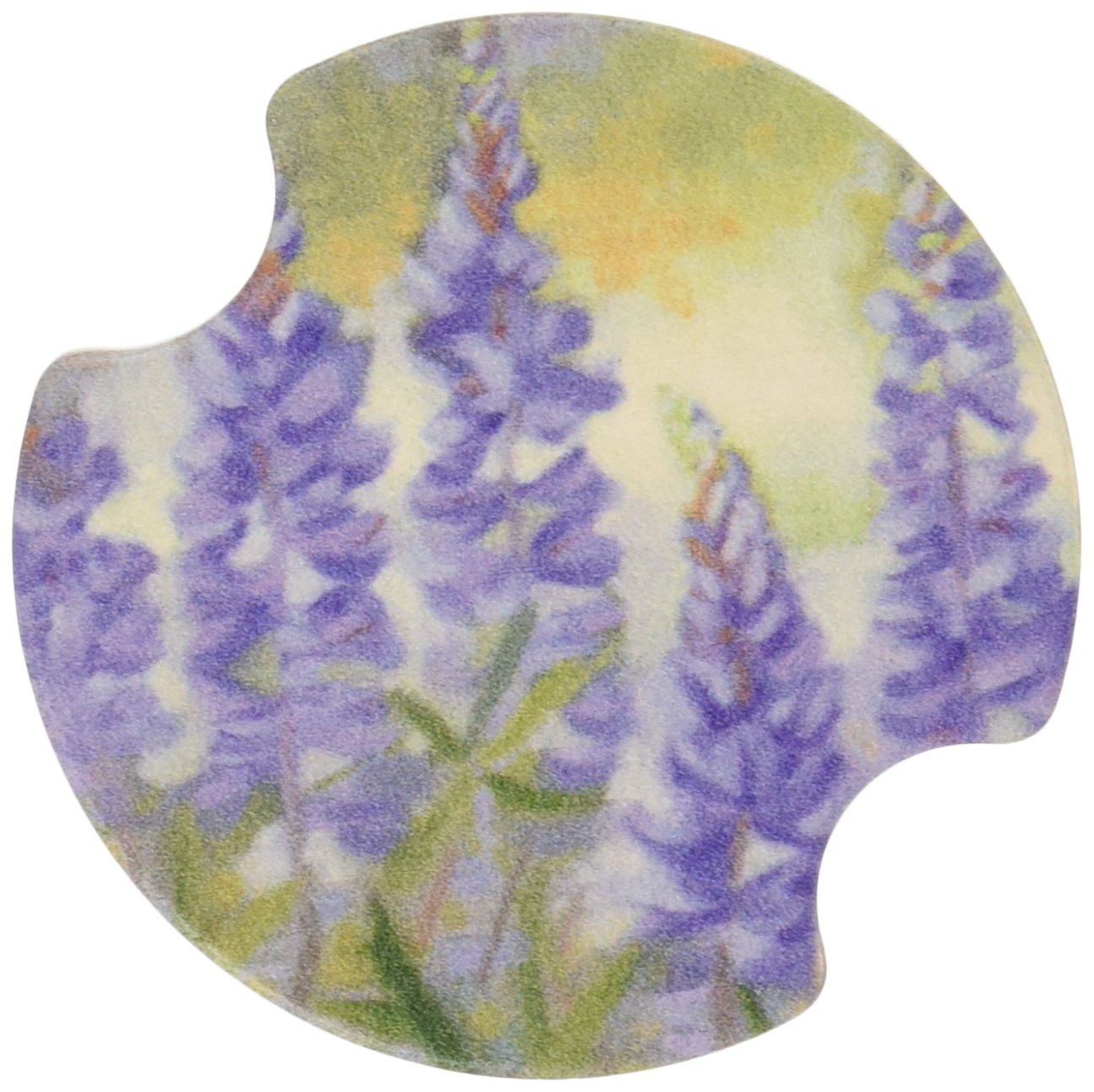 Thirstystone Bluebonnets Car Cupholder Coaster, 2-Pack