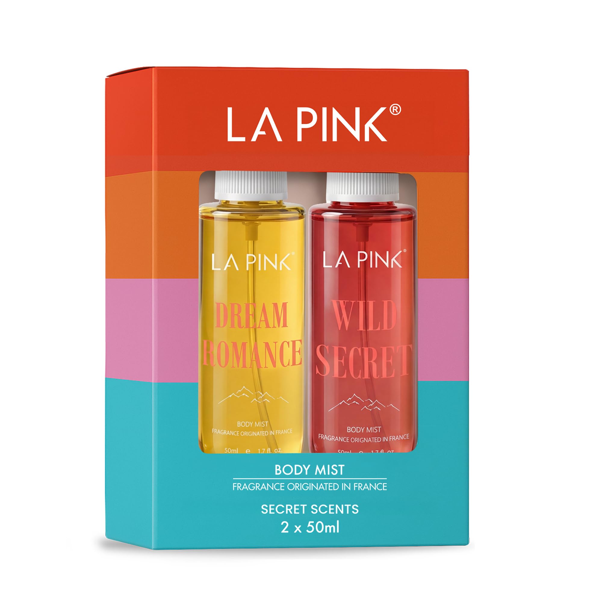 La Pink Dream Romance & Wild Secret Body Mist Combo Pack | Long Lasting Sweet Floral Fragrance | Body Spray for Everyday Use & Gifting | 50ml each-image-5