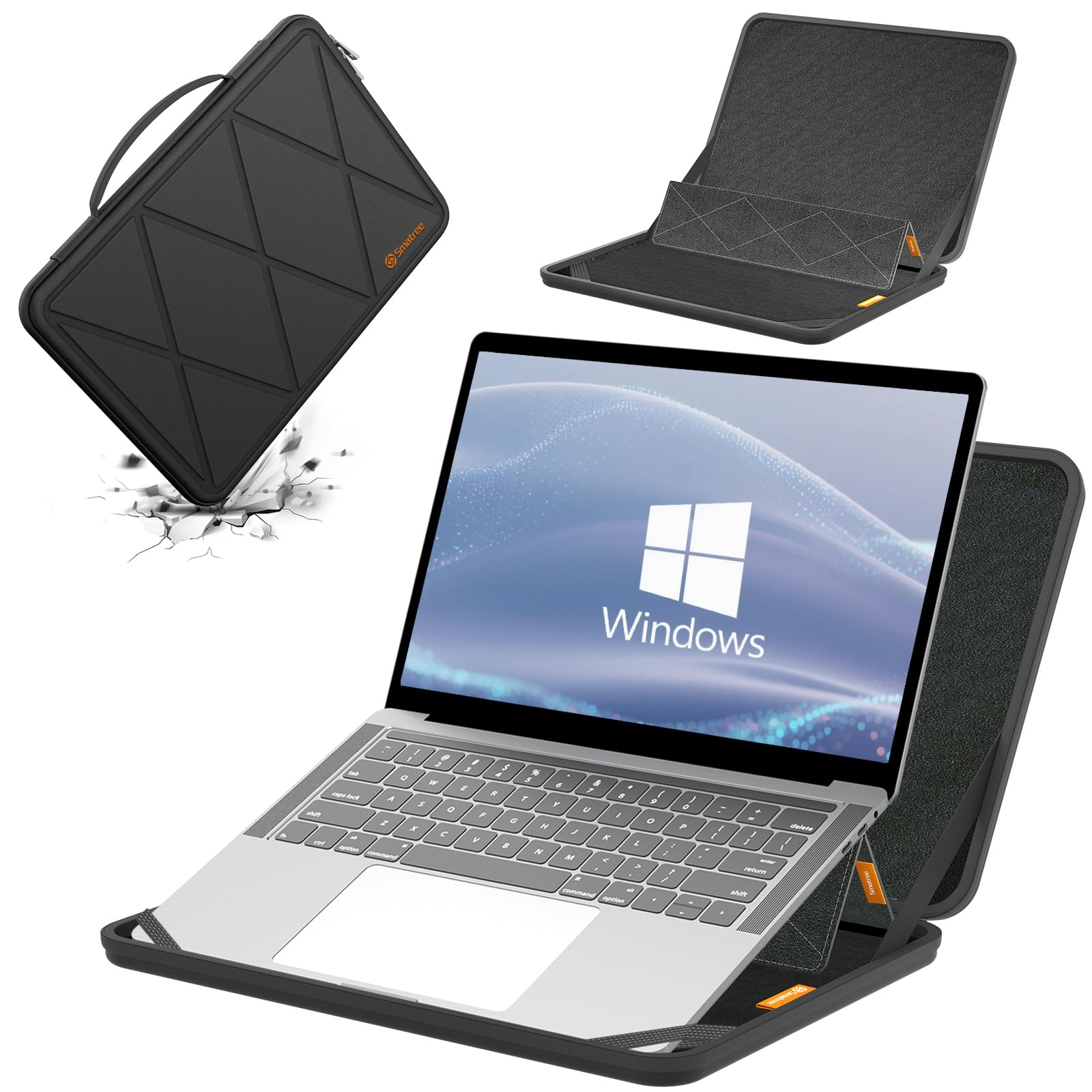 Smatree MS116 Protección rígida 17 pulgadas Funda para portátil compatible con HP OmniBook X NGAI 17/OmniBook 7 NGAI 17, ASUS Zenbook Pro 17, para MSI GS76 Stealth/Creator 17/WS76, para Razer Blade 17