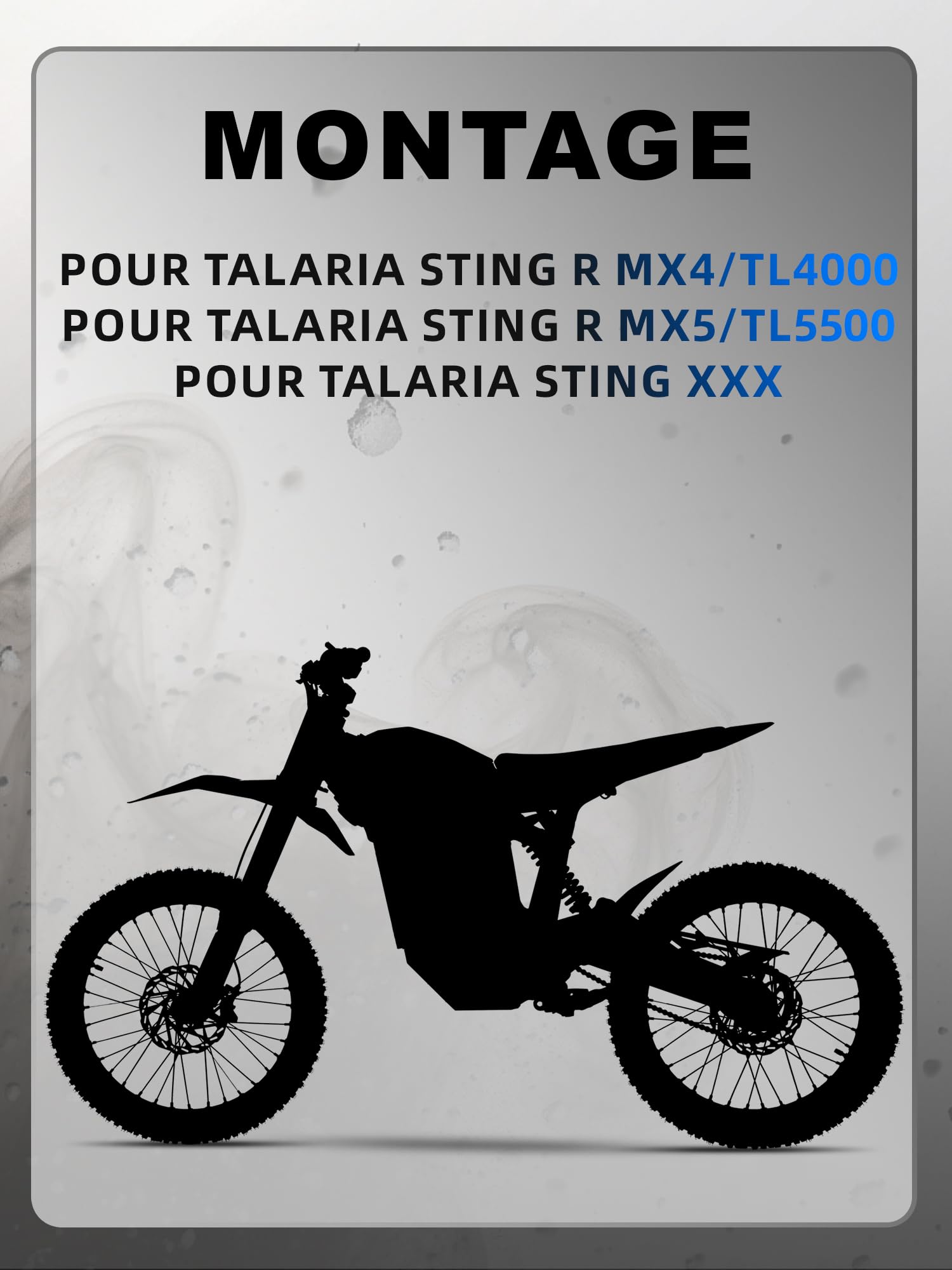 Phare Moto avec Interrupteur pour Talaria Sting R MX4 MX3 Dirt Bike Jaune | Éclairage Jaune, Interrupteur Inclus, Usage Moto Électrique, Lumière pour Talaria Sting R MX4 MX3