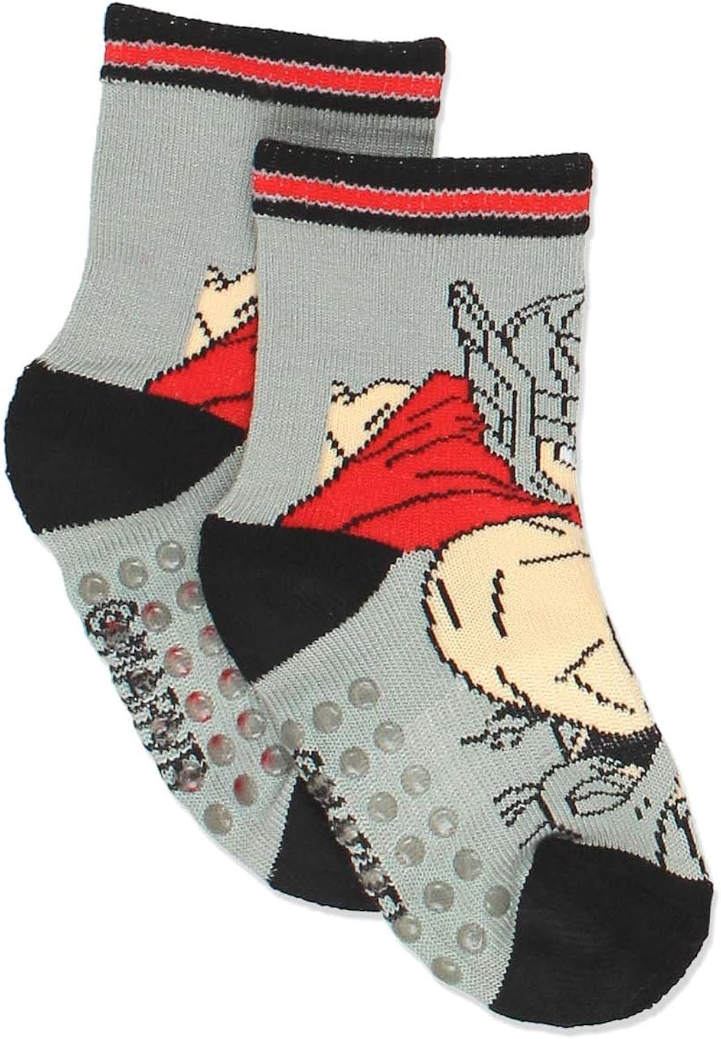 Super Hero Adventures Spider-Man Boys 6 pack Socks with Grippers (Baby/Toddler) : Clothing, Shoes & Jewelry