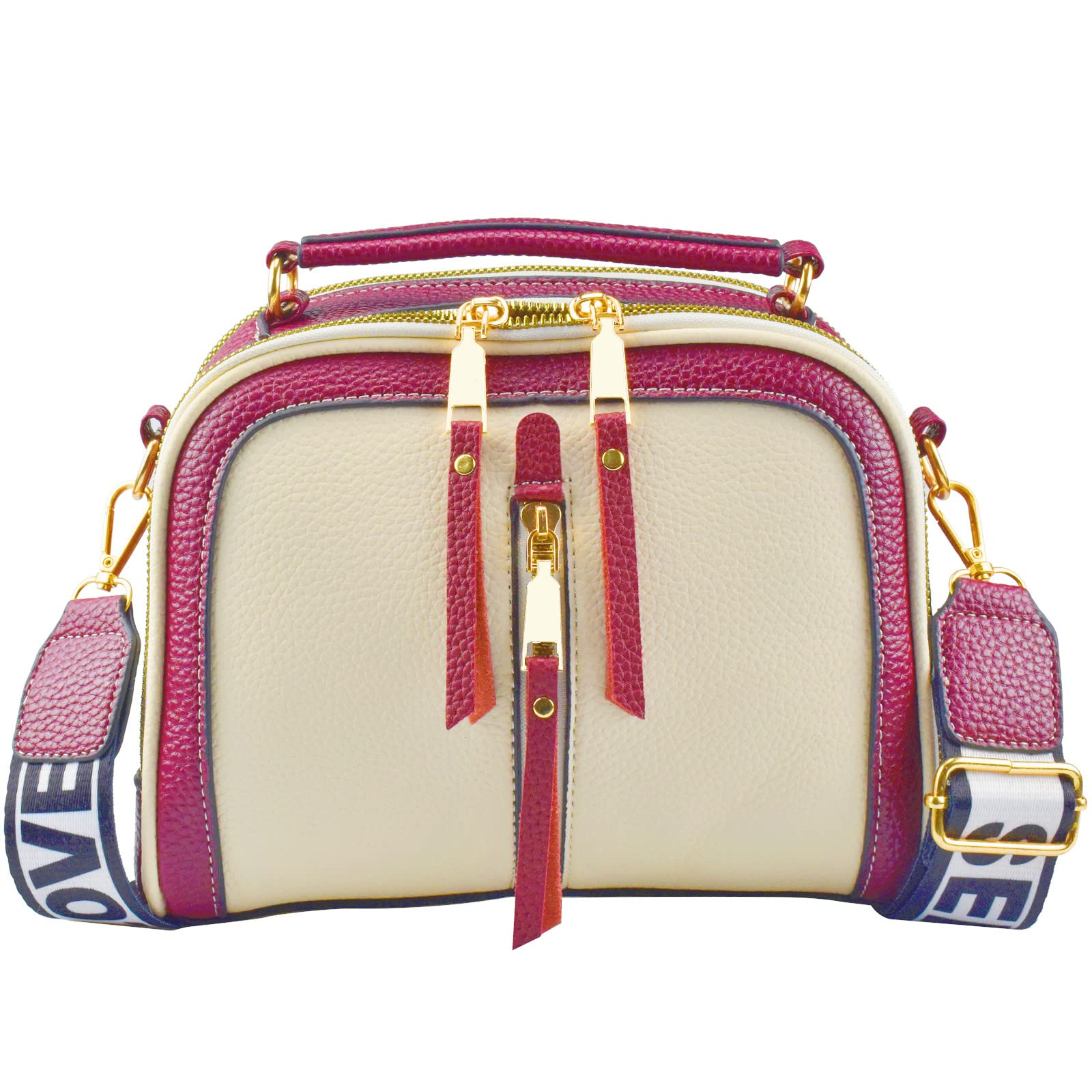 Women Handbags Leather Satchel Shoulder Bag Tote Ladies Messenger Crossbody Clutch Side Purses Over The Shoulder