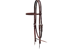Handcrafted Latigo Working Headstall for Horses