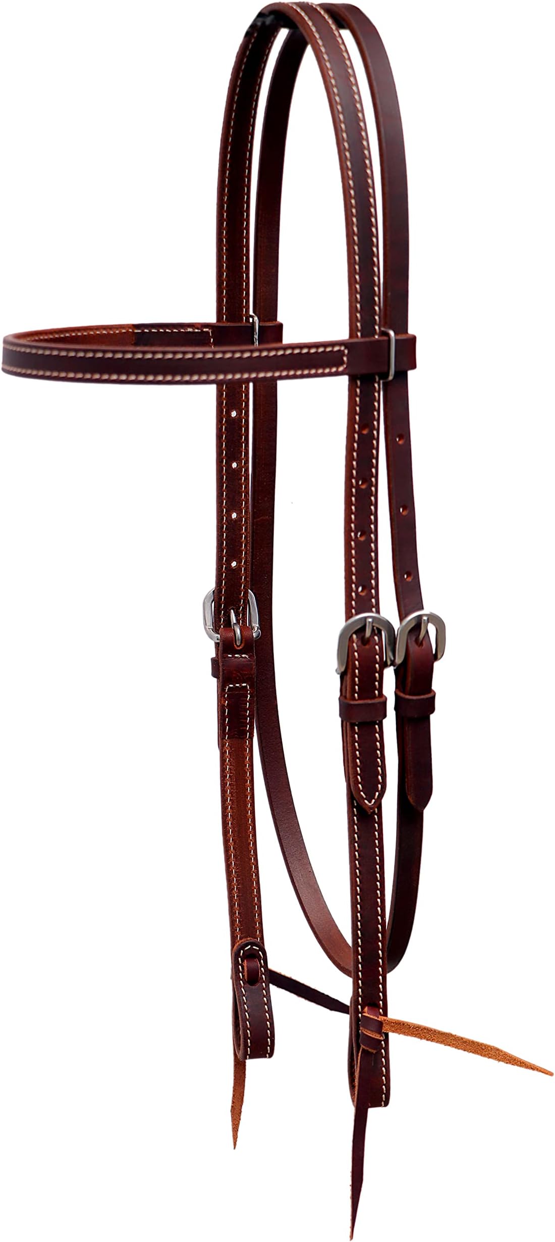 BLACK HOOF Handcrafted Latigo Working Headstall