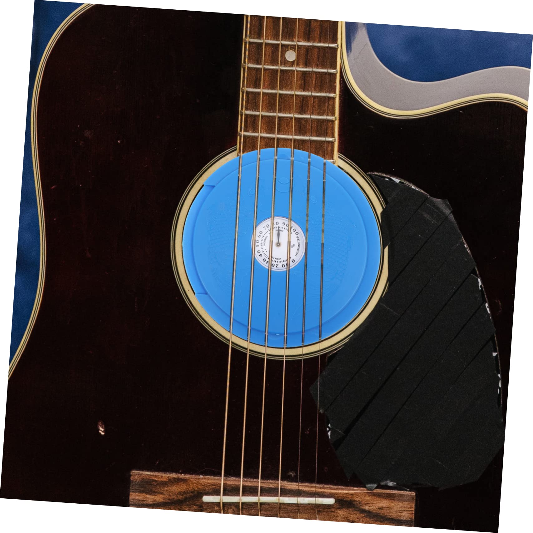 Toyvian 5piezas Humidificador De Guitarra Acústica Con Higrómetro Kit De Mantenimiento Para Preservar El Sonido y Evitar Daños Tu Instrumento Musical