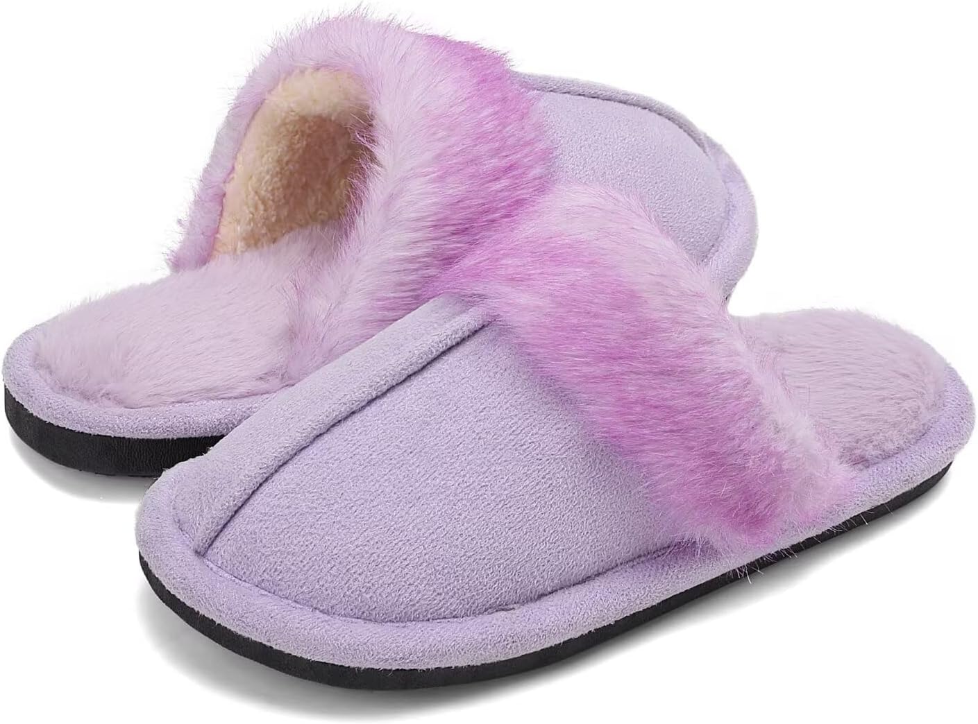 Kids Girls Slippers - Warm Plush Comfort