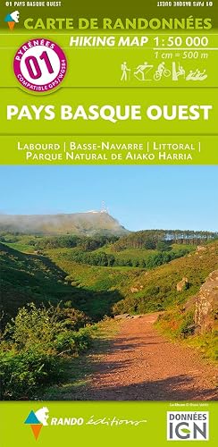01 Pays Basque Ouest 1/50.000