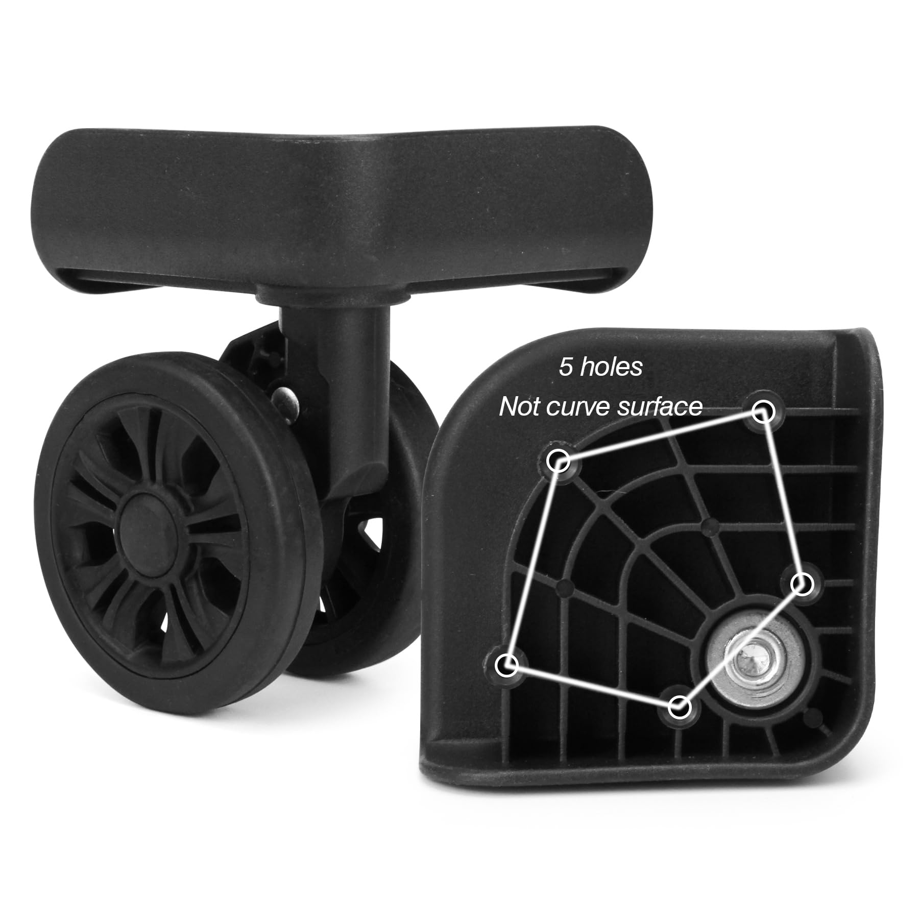 Gepäck Ersatzrollen für Koffer Spinner Trolley Koffer Ersatzteile UK