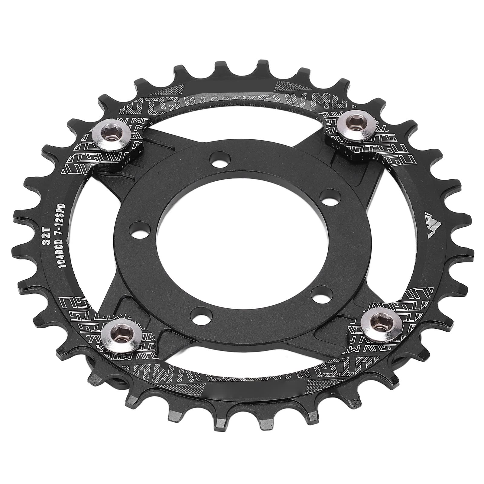 Keenso Corona 104BCD, Corona 32T, Pignoni Bici in Lega di Alluminio per Motore Mid Drive