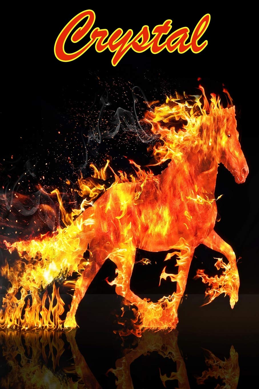 Horse Passion: Crystal: College Ruled Composition Book Diary Lined Journal