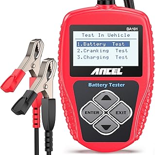 ANCEL BA101 Car Battery Tester 12V - Digital Automotive...