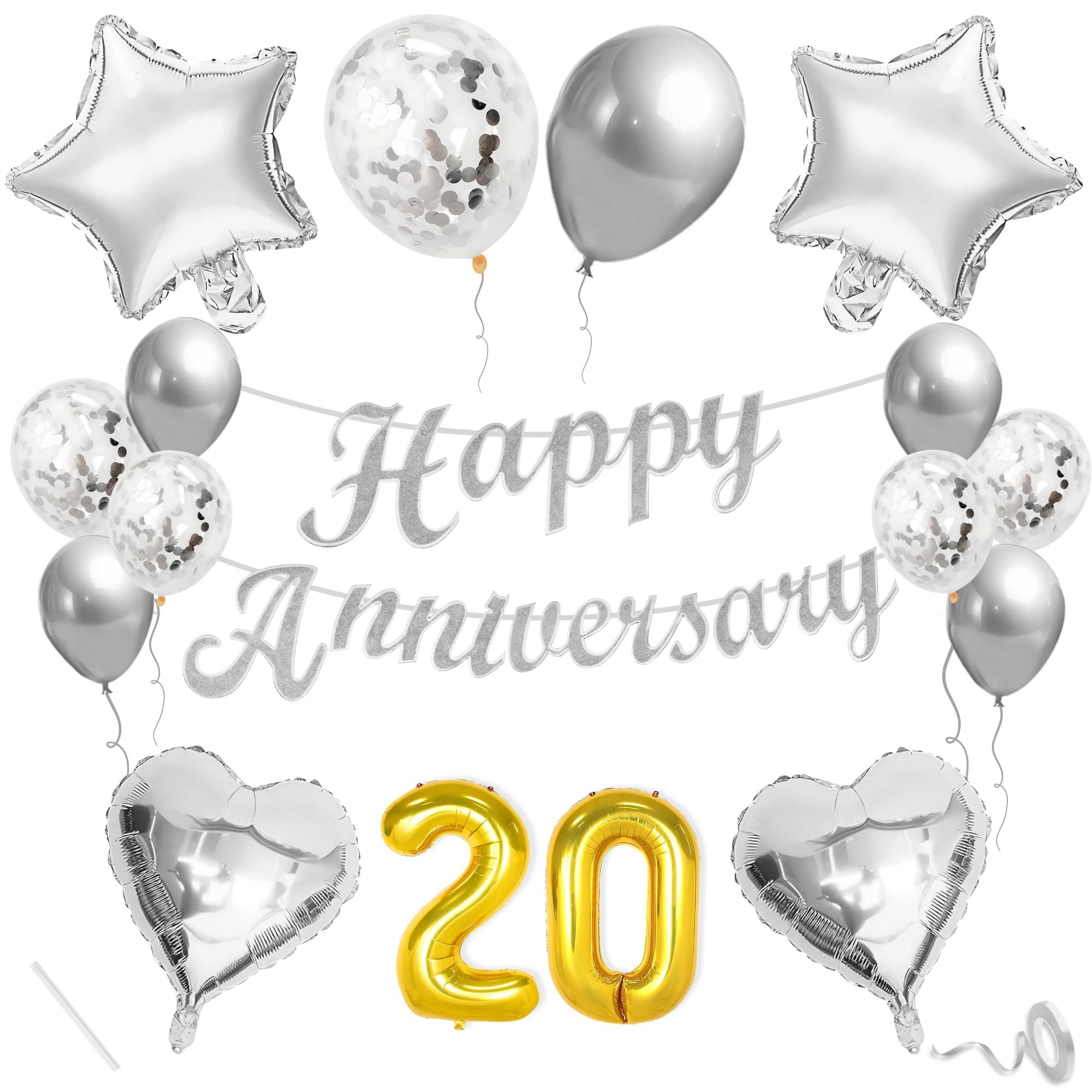 20th Anniversary · Silver