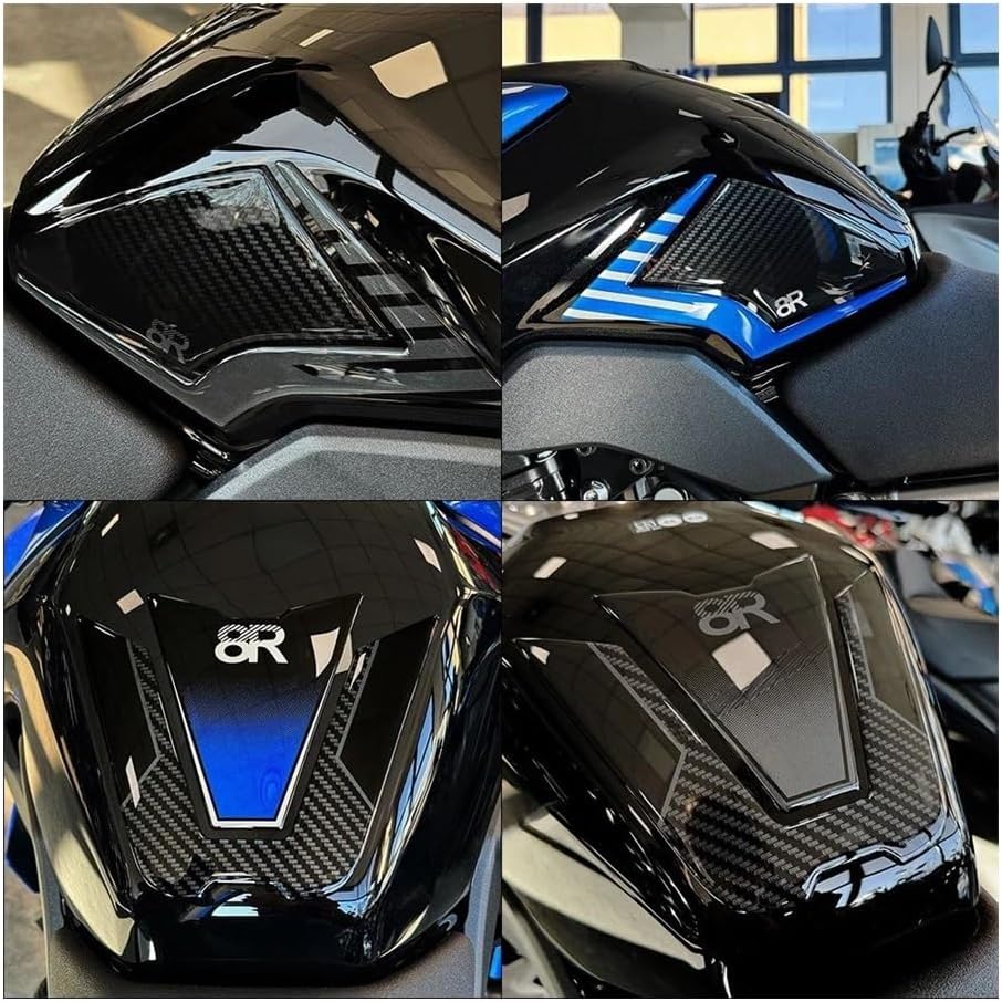 Motorcycle Fuel Tank Pad Protector for Suzuki GSX 8R GSX-8R 2024 Motorcycle Gas Tank Protector Tank Pad Motorcycle Accessories 3D Sticker Protection Stickers