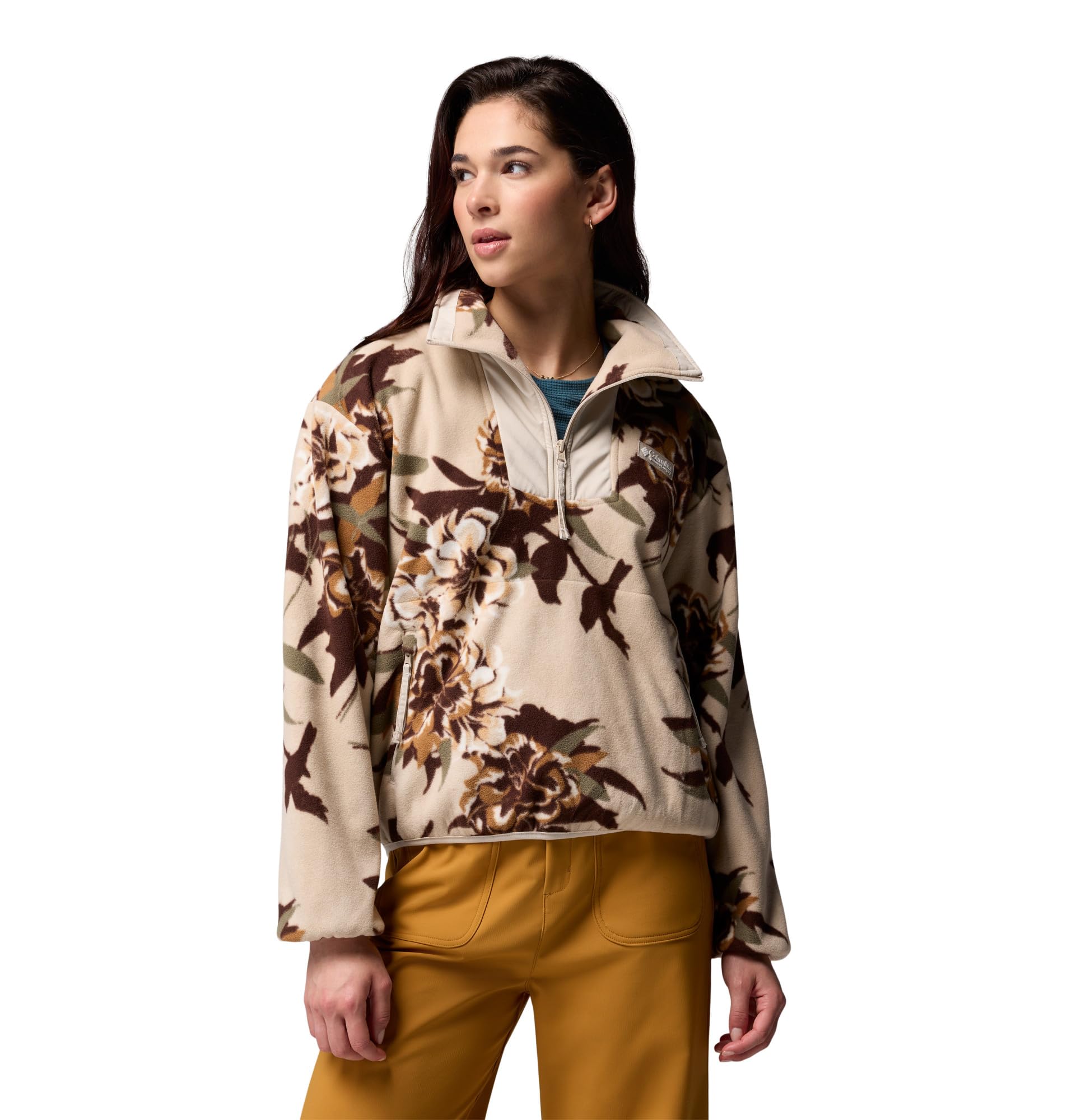 Columbia Sequoia Grove™ Printed Half Zip Forro Polar Mujer (Pack de 1)