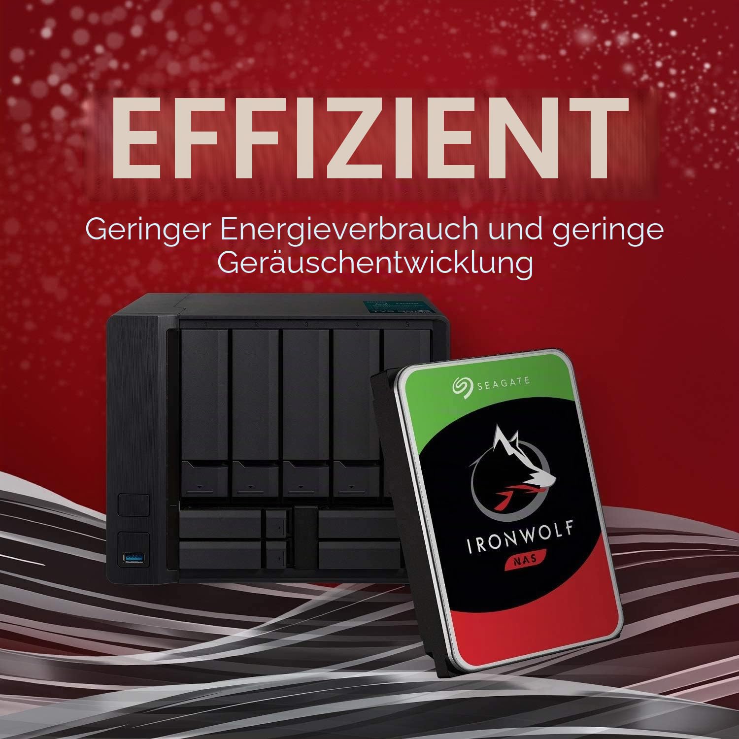Seagate IronWolf Pro 12TB NAS interne Festplatte HDD - 3,5 Zoll SATA 6Gb/s 7200RPM 256MB Cache für RAID Netzwerk Attached Storage Data Recovery Service - frustfreie Verpackung