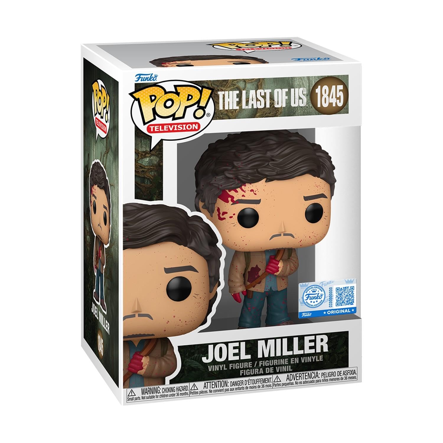 Funko POP! The Last of Us (2023) Joel Miller (Bloody) Exclusive - Official Merchandise