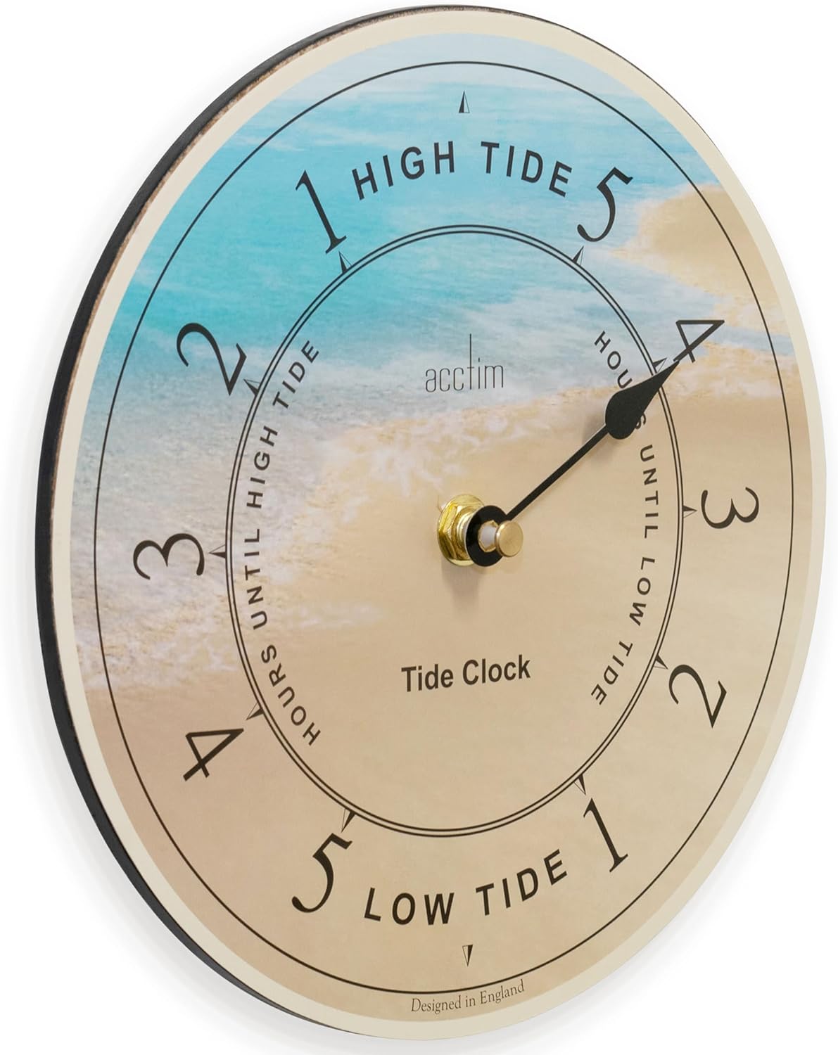 Acctim 24690 Portland Tide Clock side view
