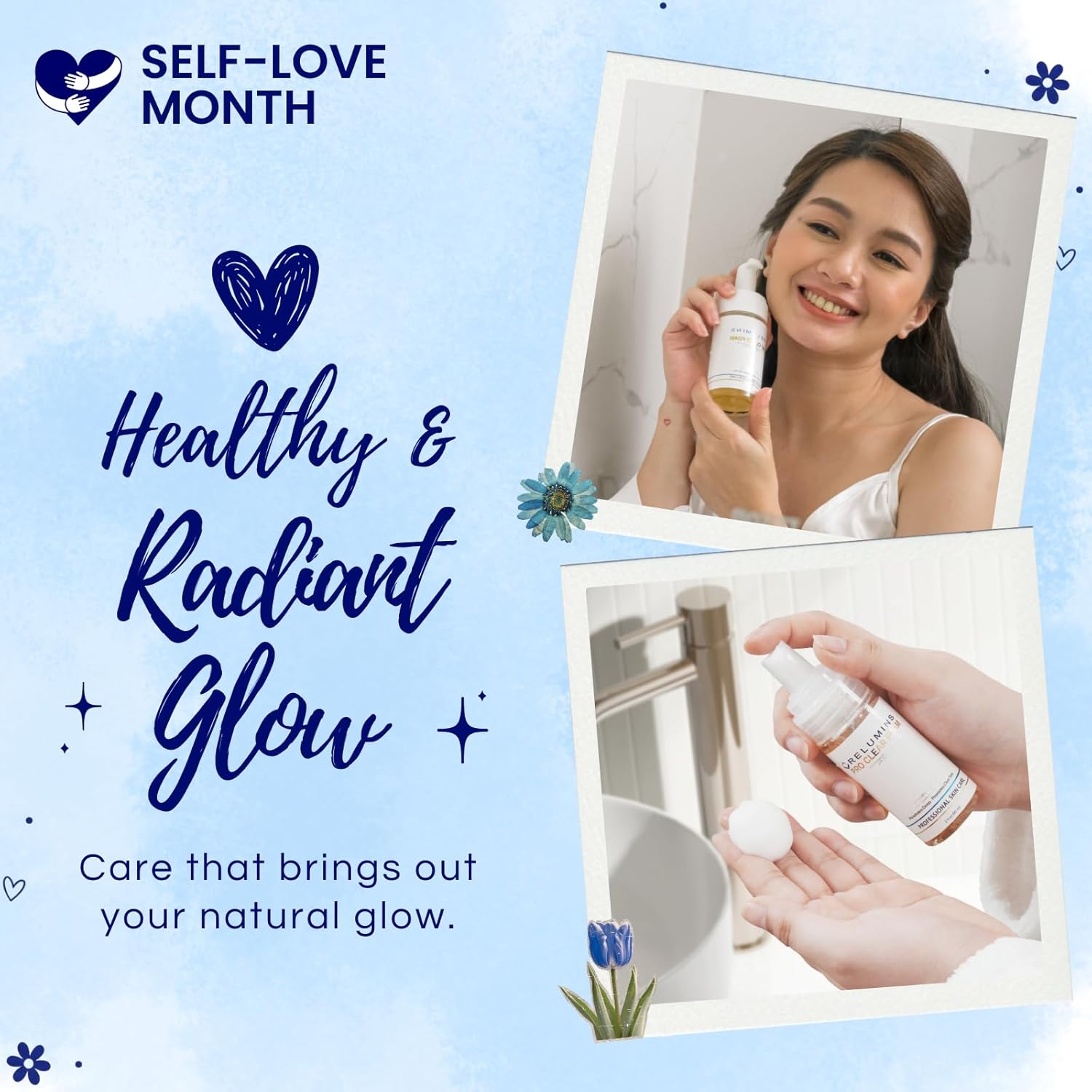 Relumins Pro Clear Foaming Wash – 120ml, Self-Love Essential Deep Cleansing Formula with Natural Ingredients, Clarifies & Refreshes Skin for a Smooth, Healthy Complexion - Image 2