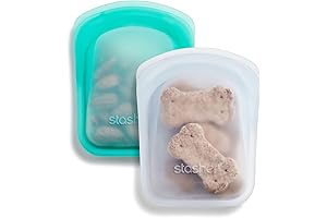 Stasher Silicone Reusable Storage Bags (2-Pack)