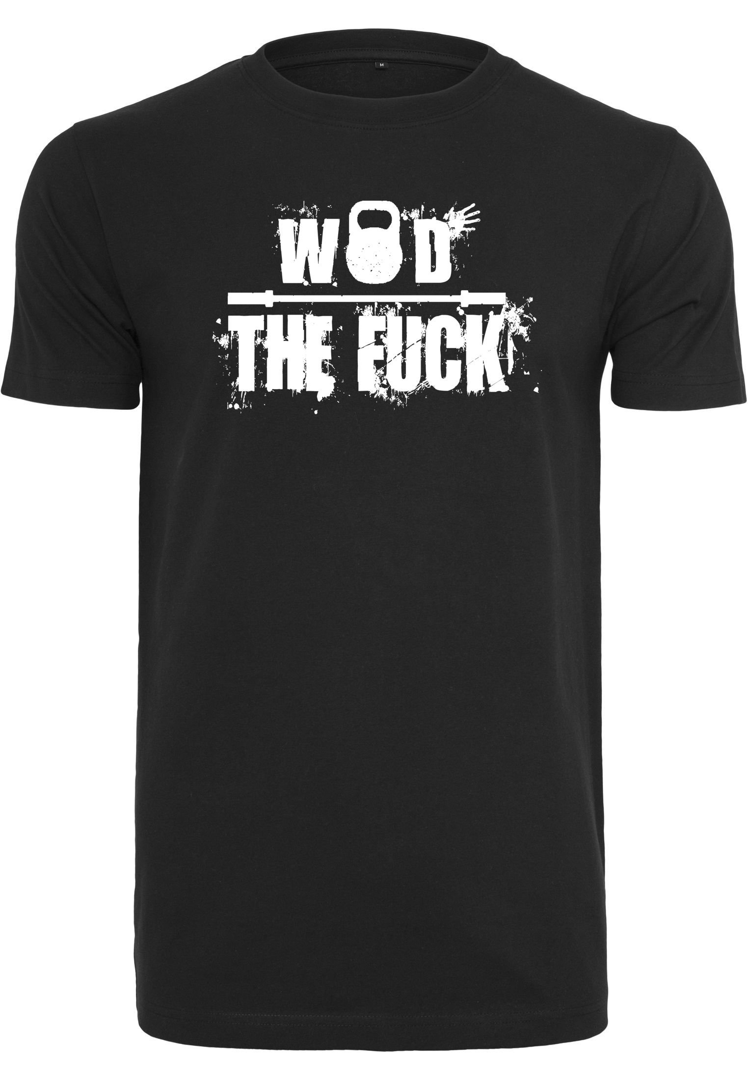 T-shirt de sport emom WOD The Fuck pour homme, coton noir taille S - 2