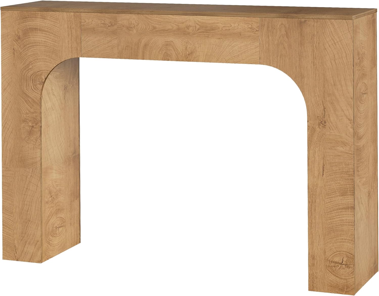 Detailed diagram showing the dimensions of the GarveeHome 47-inch Farmhouse Console Table.