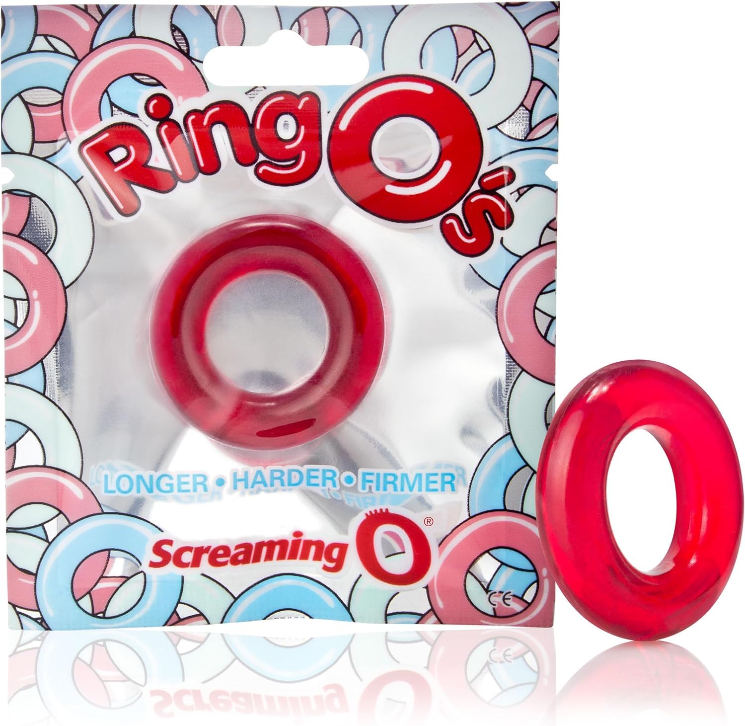 Screaming O Ring O Super Stretchy Erection Cock Ring, Assorted Color