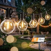 Yuucio Catena Di Luci A Energia Solare Per Esterni, 15 M
