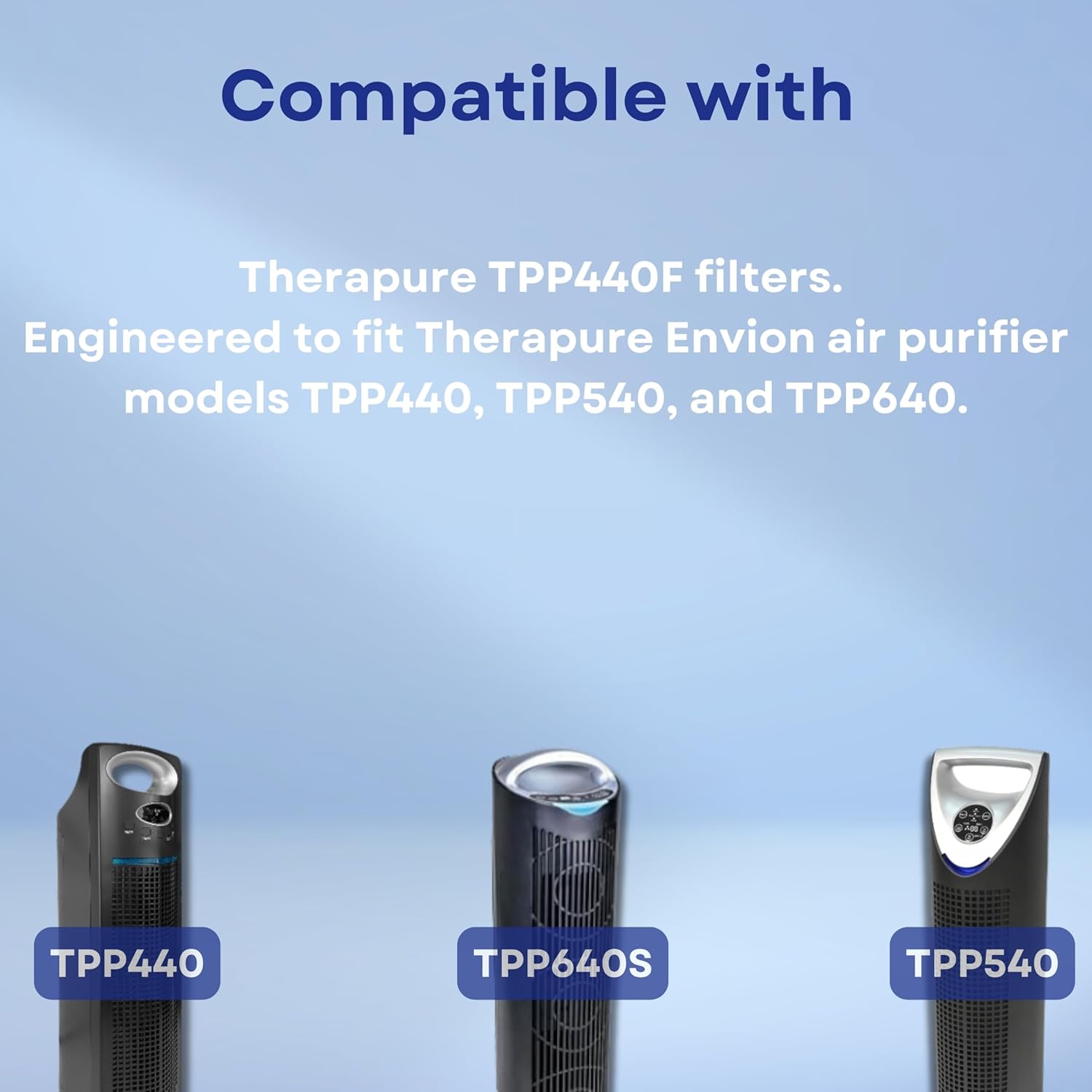 Nispira TPP440 TPP440F Filter Replacement for Envion Therapure TPP540 TPP640 TPP640S AP200 Air Purifier True HEPA with Activated Carbon, 1 Pack - Image 5