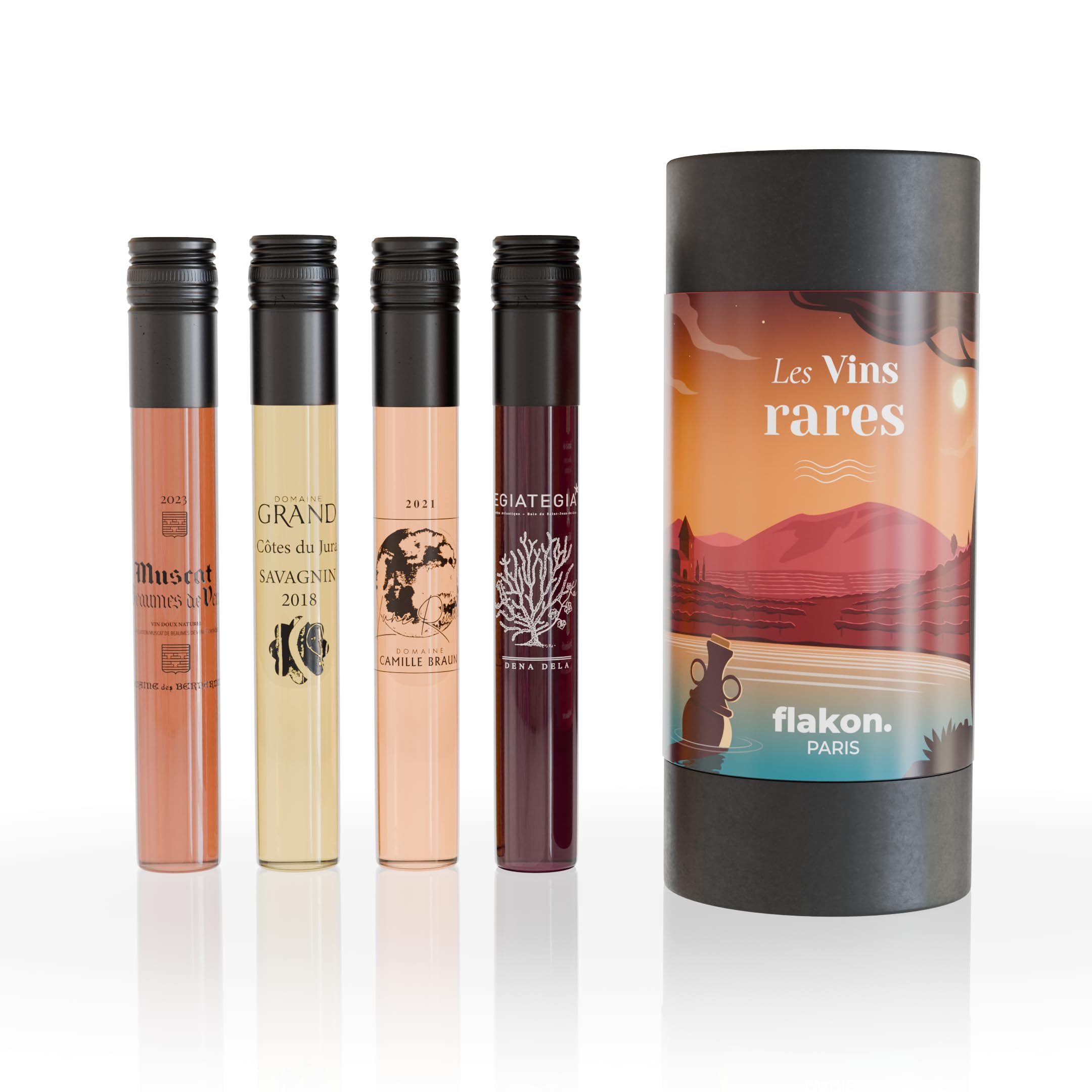 FLAKON – Coffret Les Vins Rares – Sélection Par Un Meilleur Sommelier De  France – Dégustation Guidée En Vidéo – Vins Insolites Et Inédits – Coffret  Découverte Œnologique Et Idée Cadeau Originale : Amazon.fr: Epicerie