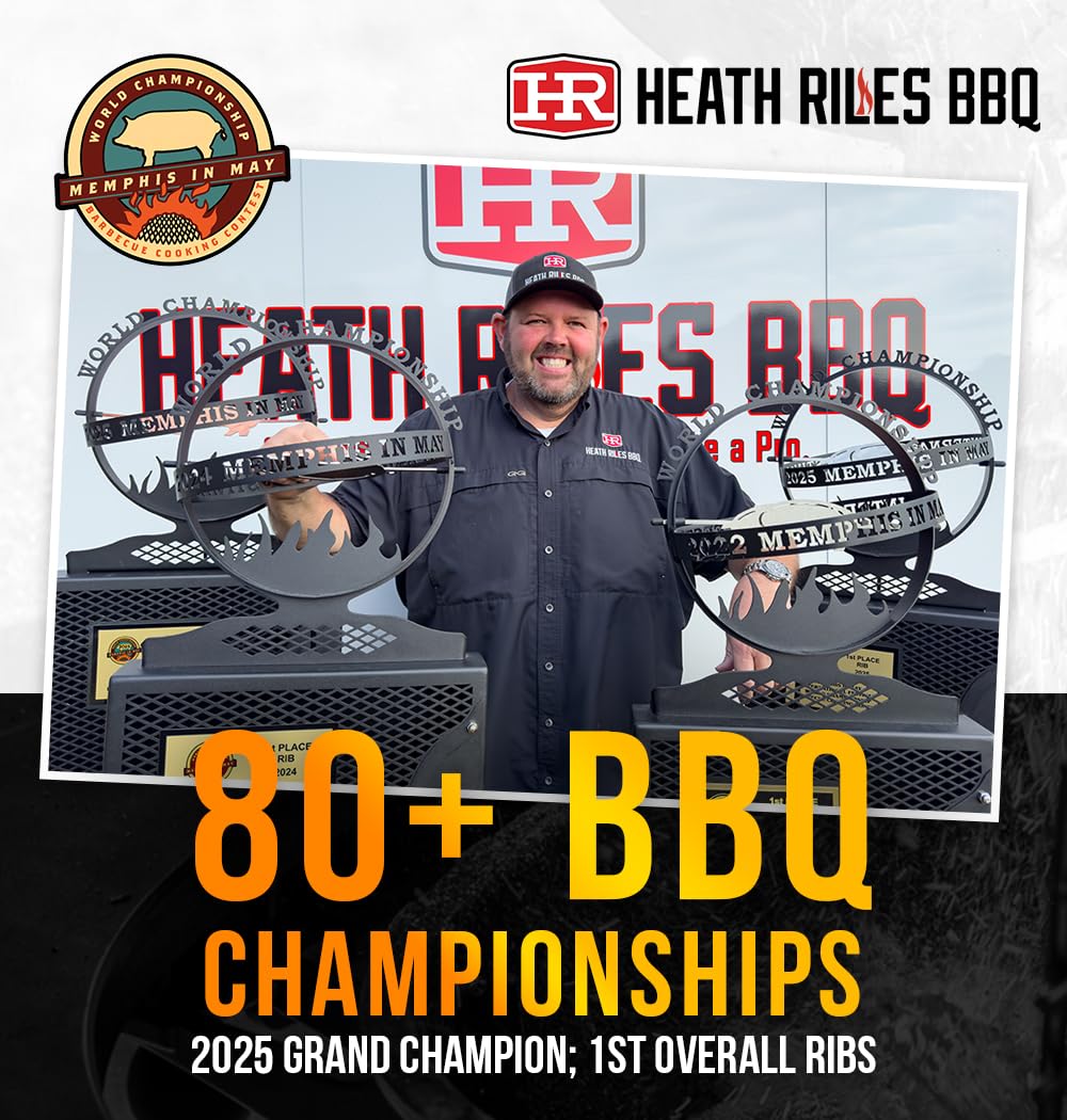 Heath Riles BBQ Rub - Beef Seasoning, Champion Pitmaster Recipe, Legendary Rubs For Smoking & Grilling, 80+ BBQ Championships, 11 oz. - Image 6