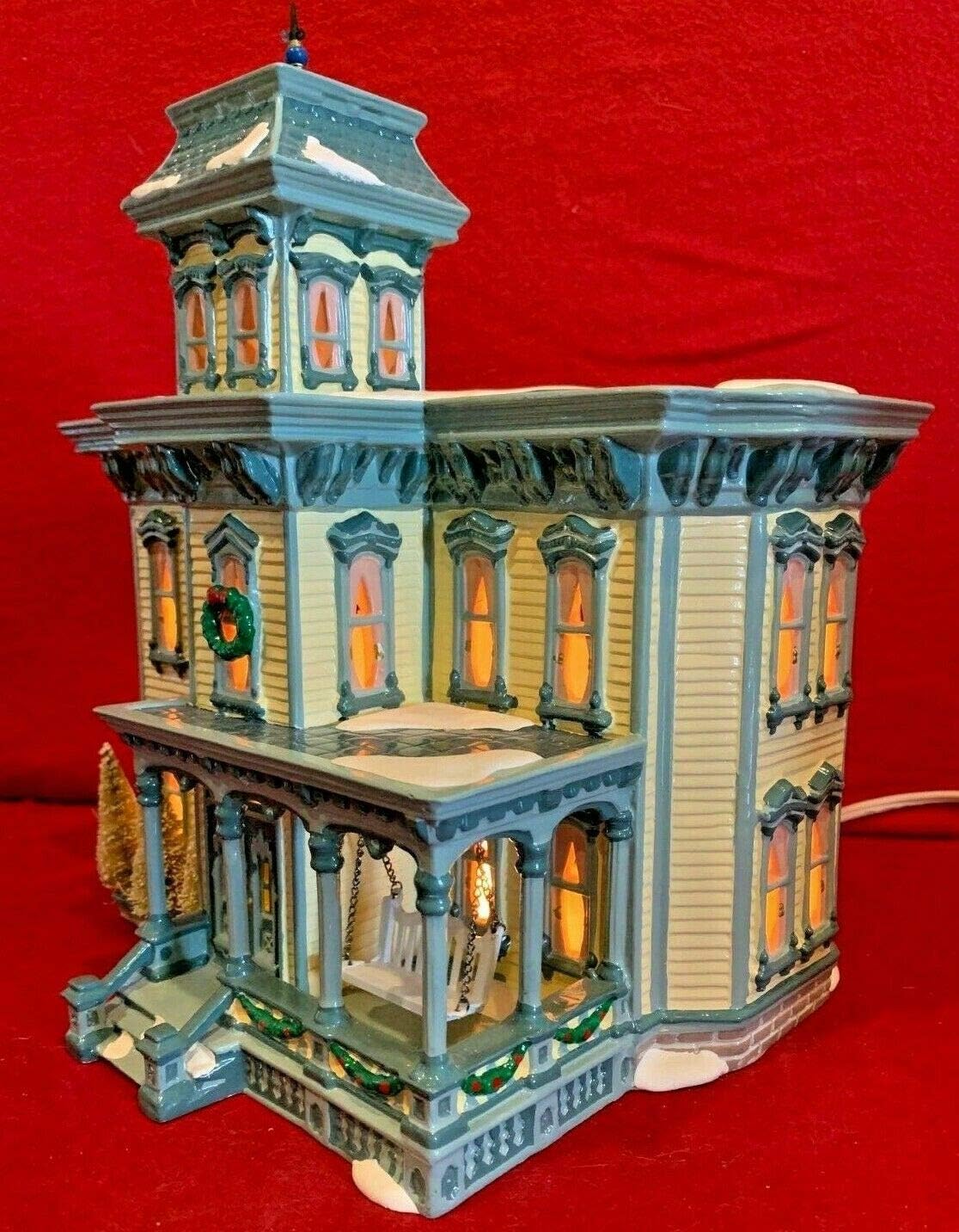 Department 56 Snow Village Italianate Villa American Architecture Series