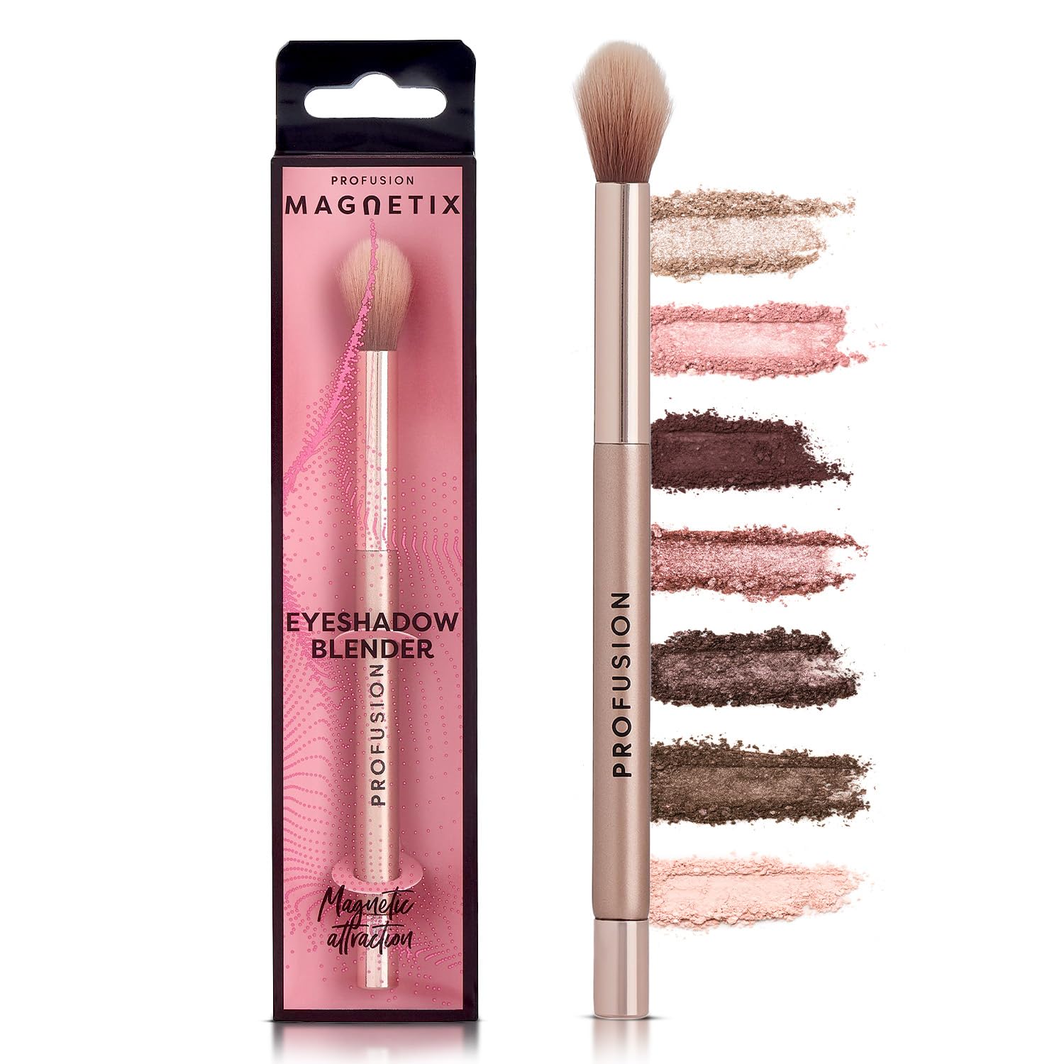 Profusion Cosmetics Magnetix Eyeshadow Blender Brush,