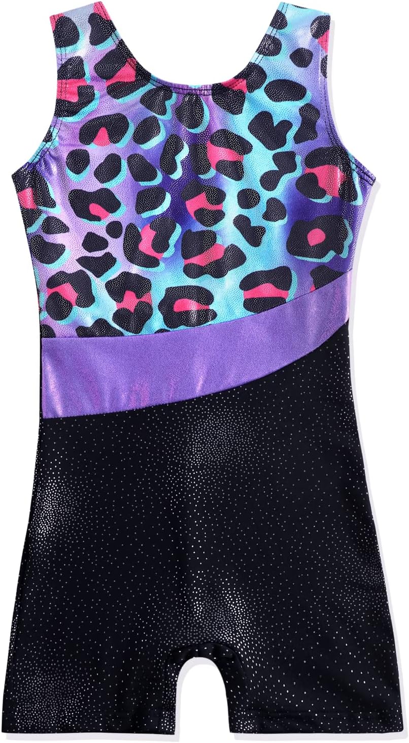 DAXIANG Gymnastics Leotards for Girls Gymnastics Outfit Dance Biketards Clothes for Toddler Kis Girls