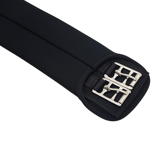 Foto 6 de 7 de PFIFF Neoprene - Cincha de Polo y hípica, tamaño 70 cm, Color Negro