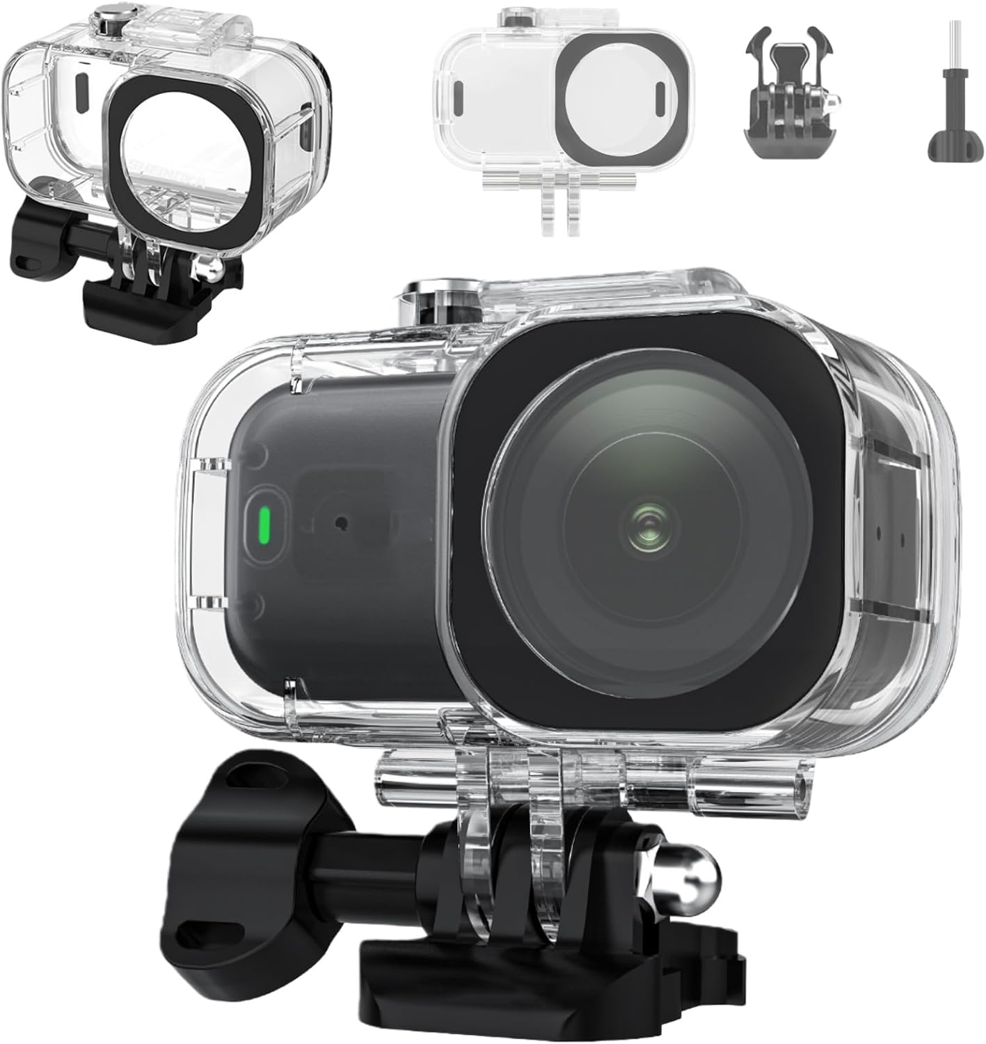 45M Waterproof Housing Case for DJI Osmo Nano,PC Diving Case for DJI Osmo Nano Accessories